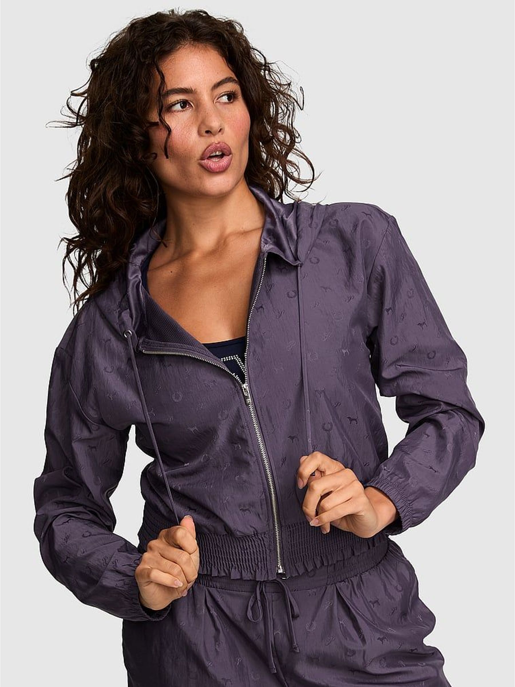 Twilight Grey - Woven Hooded Jacket