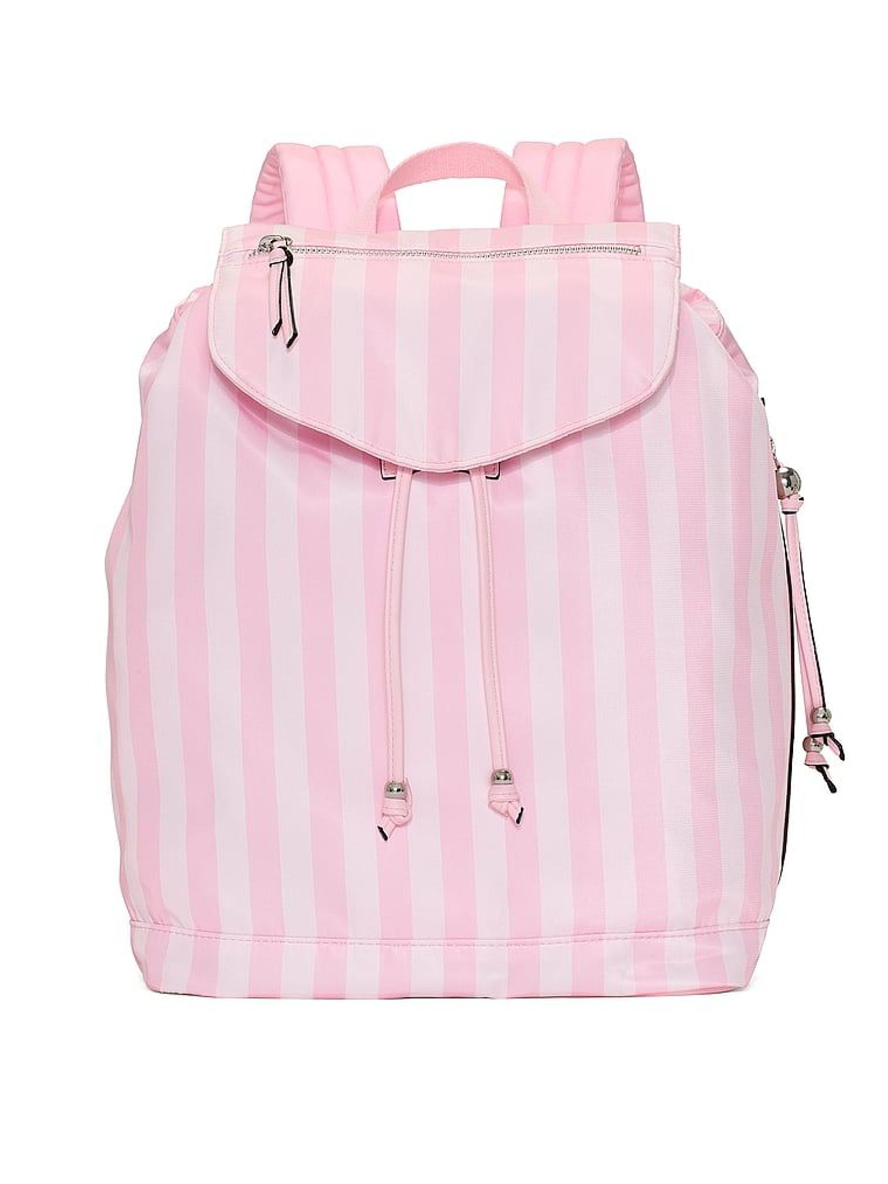 Iconic Stripe Pink - Medium Flap Backpack