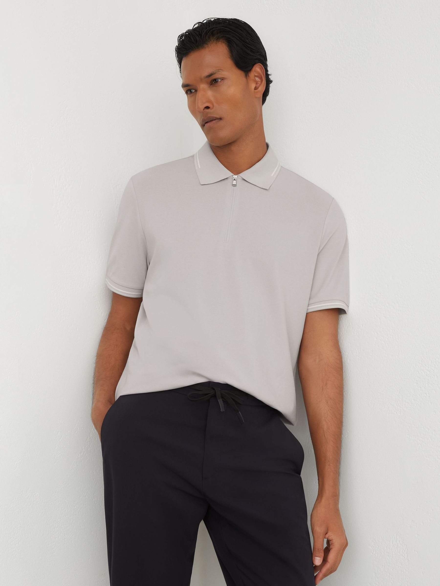 Soft Grey - Regular Polo Shirt
