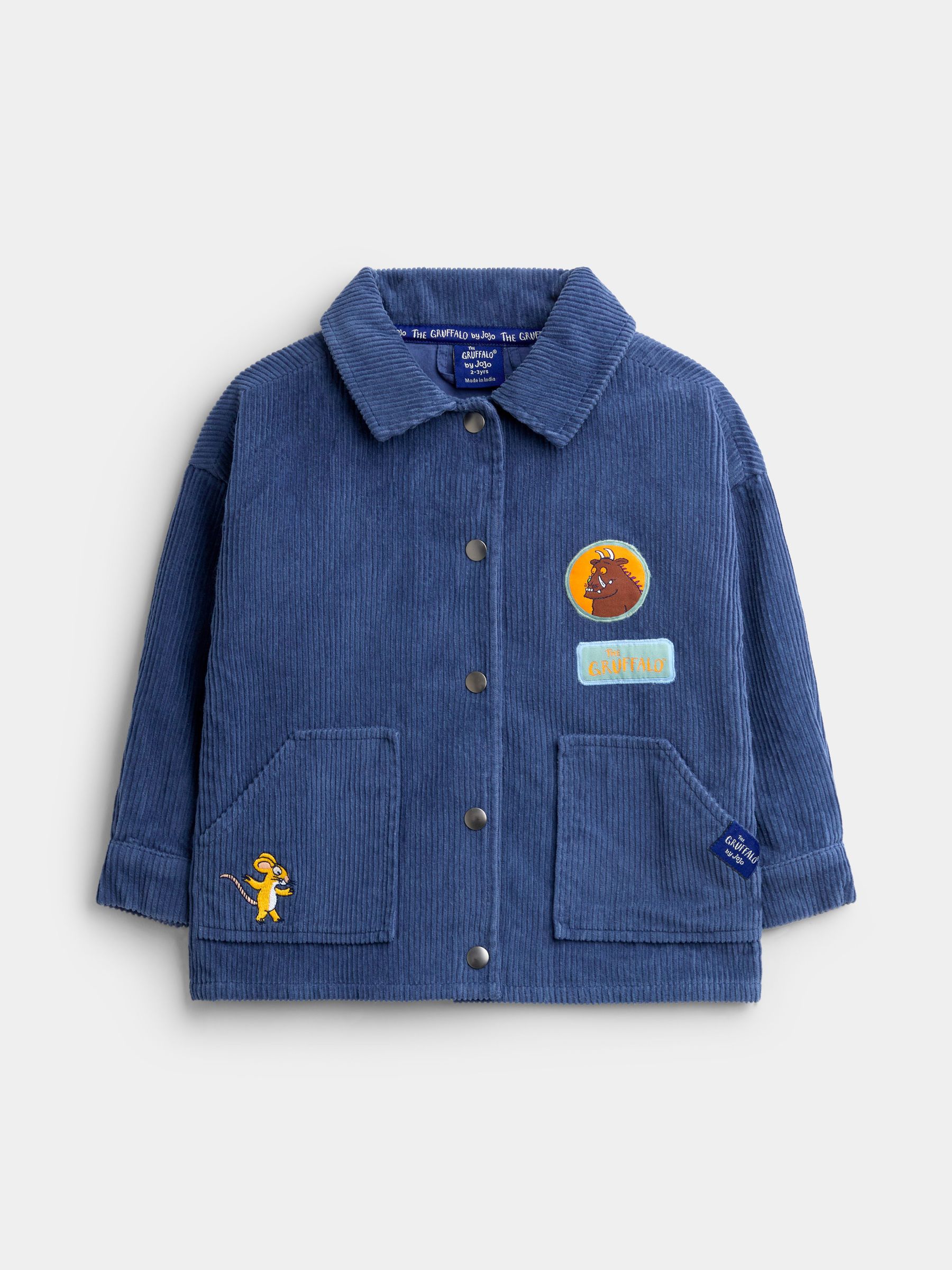 Denim Blue - The Gruffalo Cord Shacket
