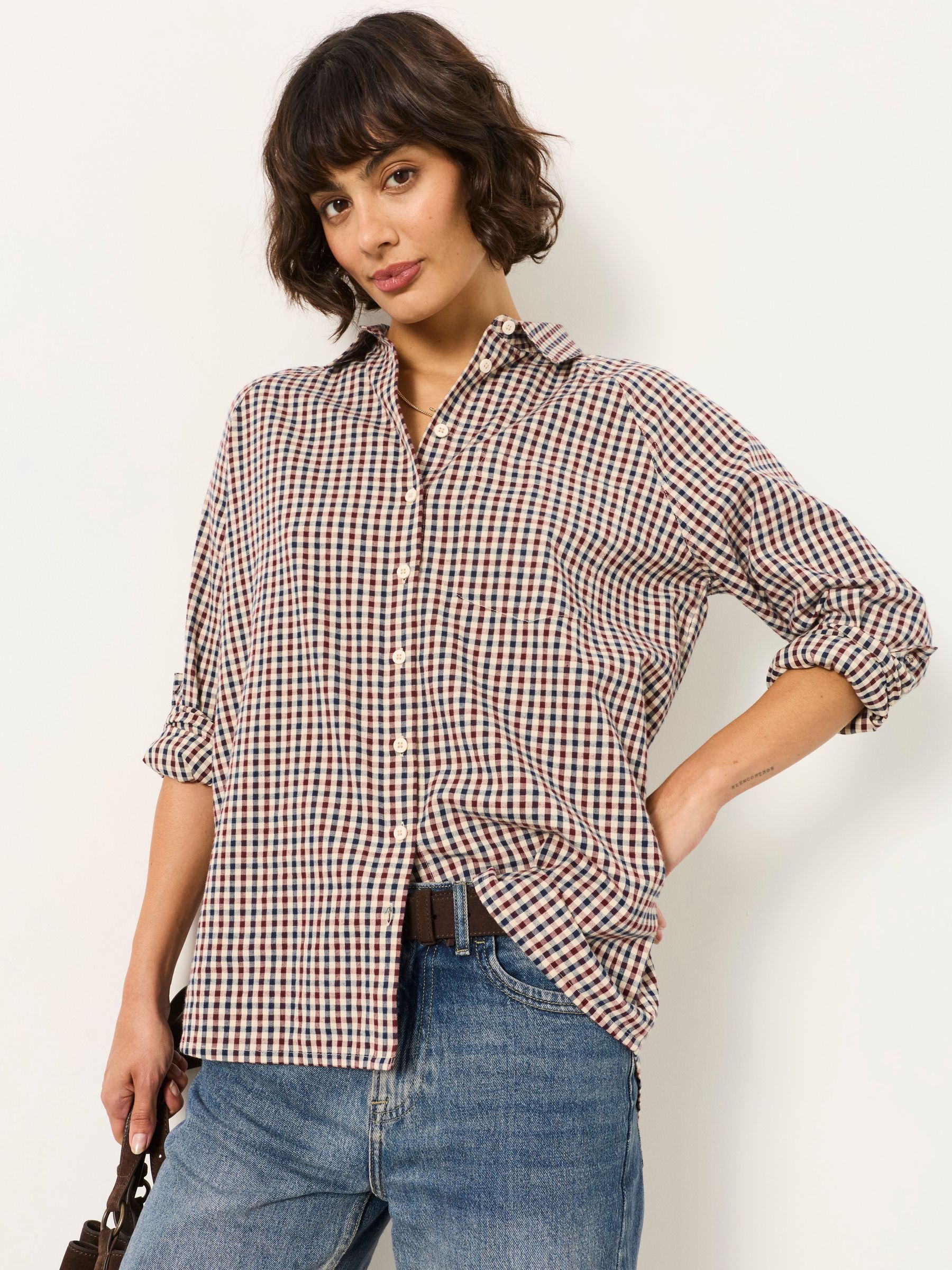 Cream - Check Shirt