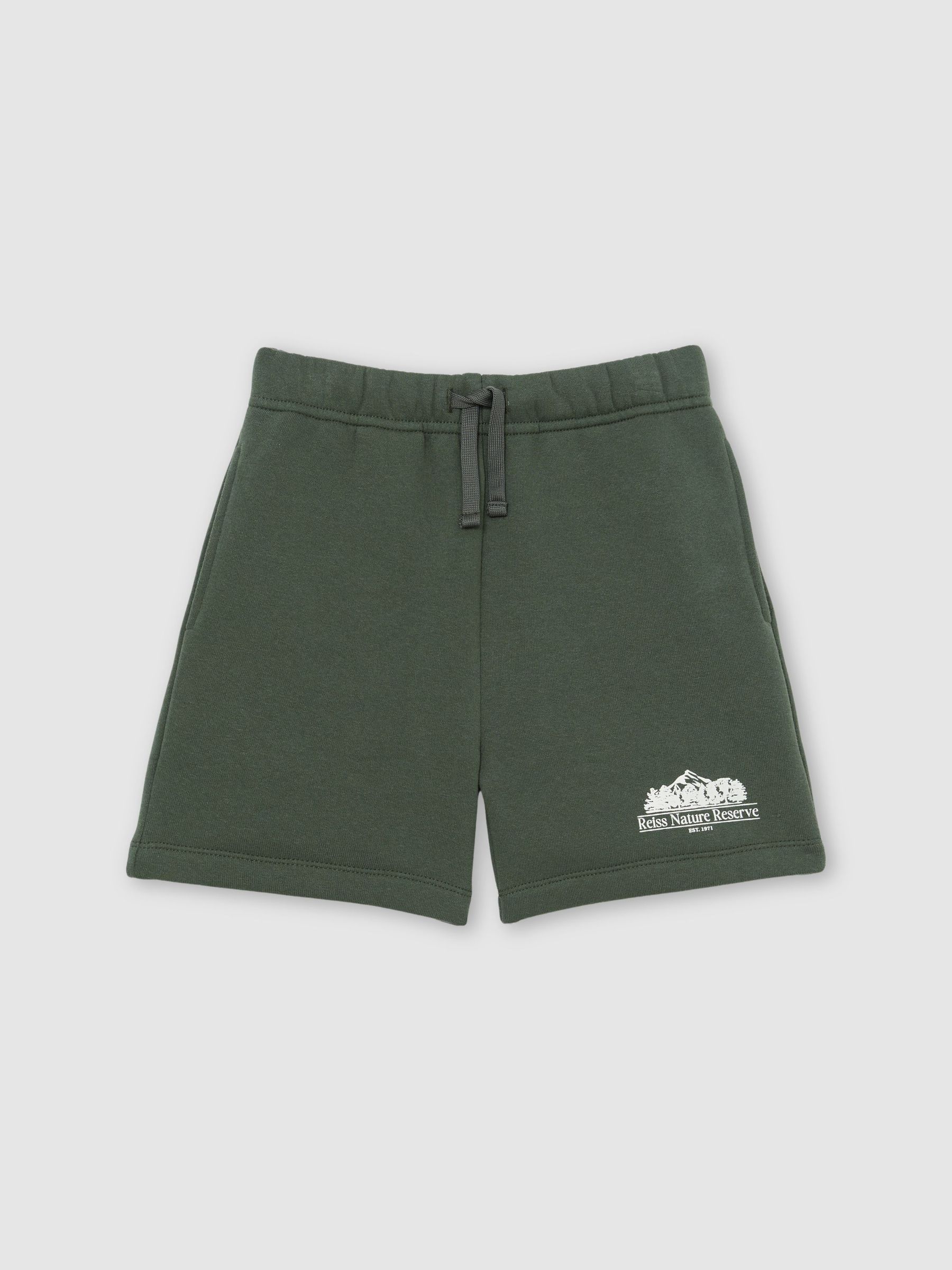 Cotton-Blend Nature Reserve Shorts in Green (G56473) | 200 SAR