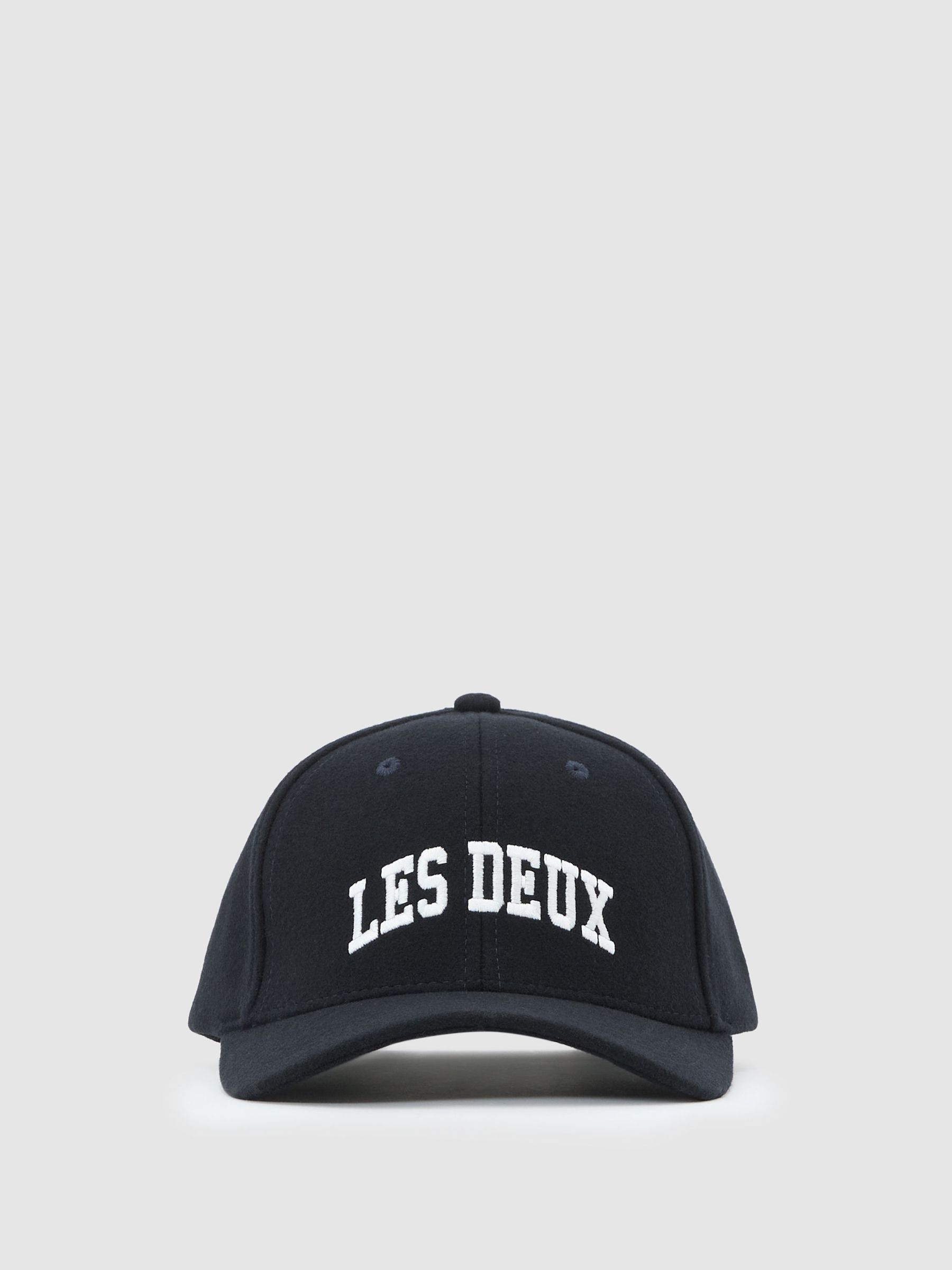 Wool Baseball Cap in Dark Navy (G58222) | $85