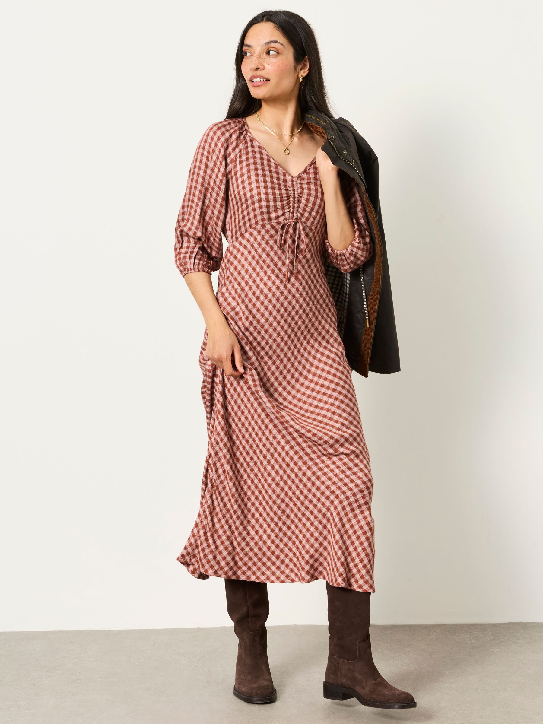 Rose Pink - Phoebe Midaxi Dress