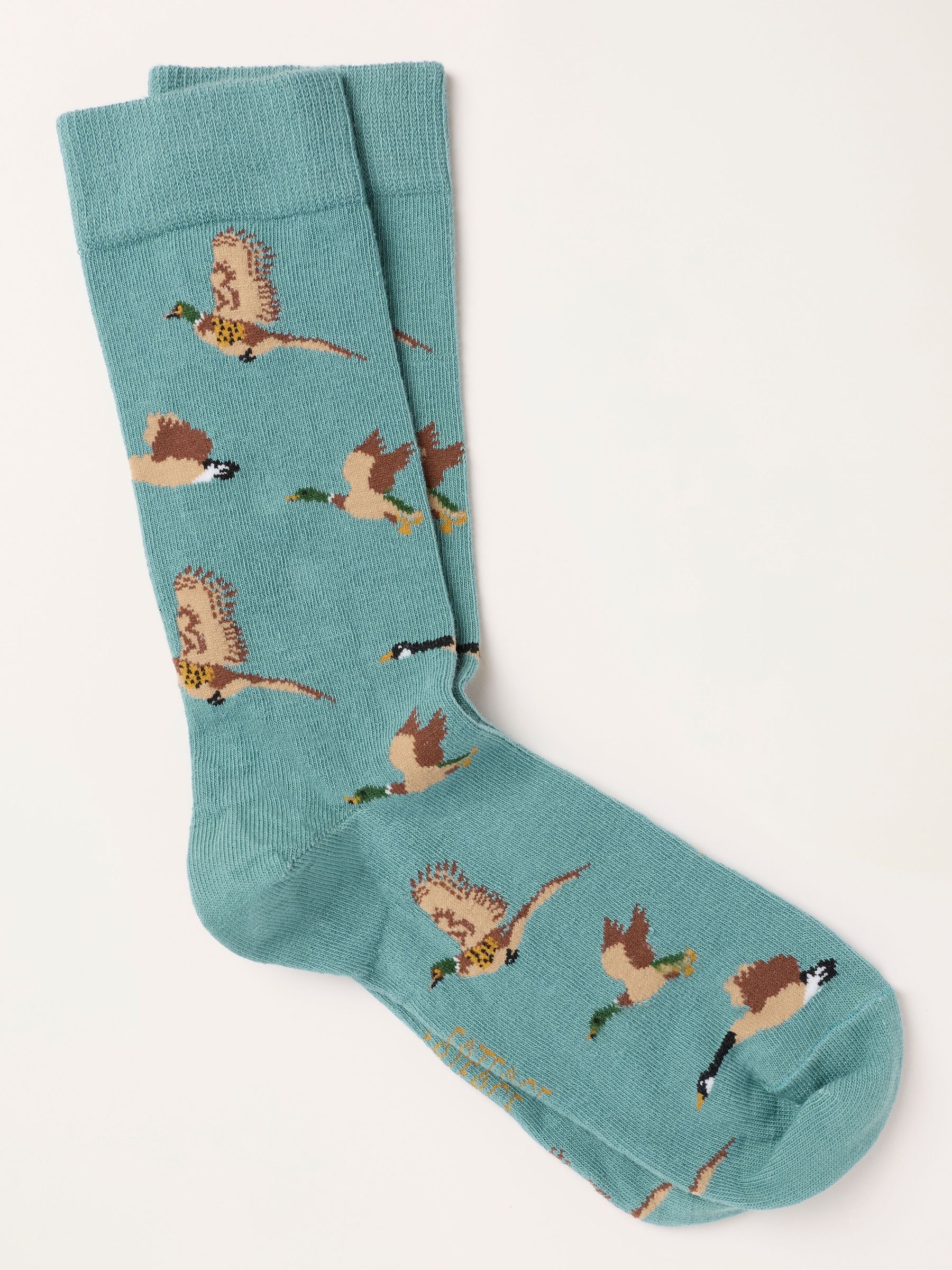 Green - Regular Geese Socks
