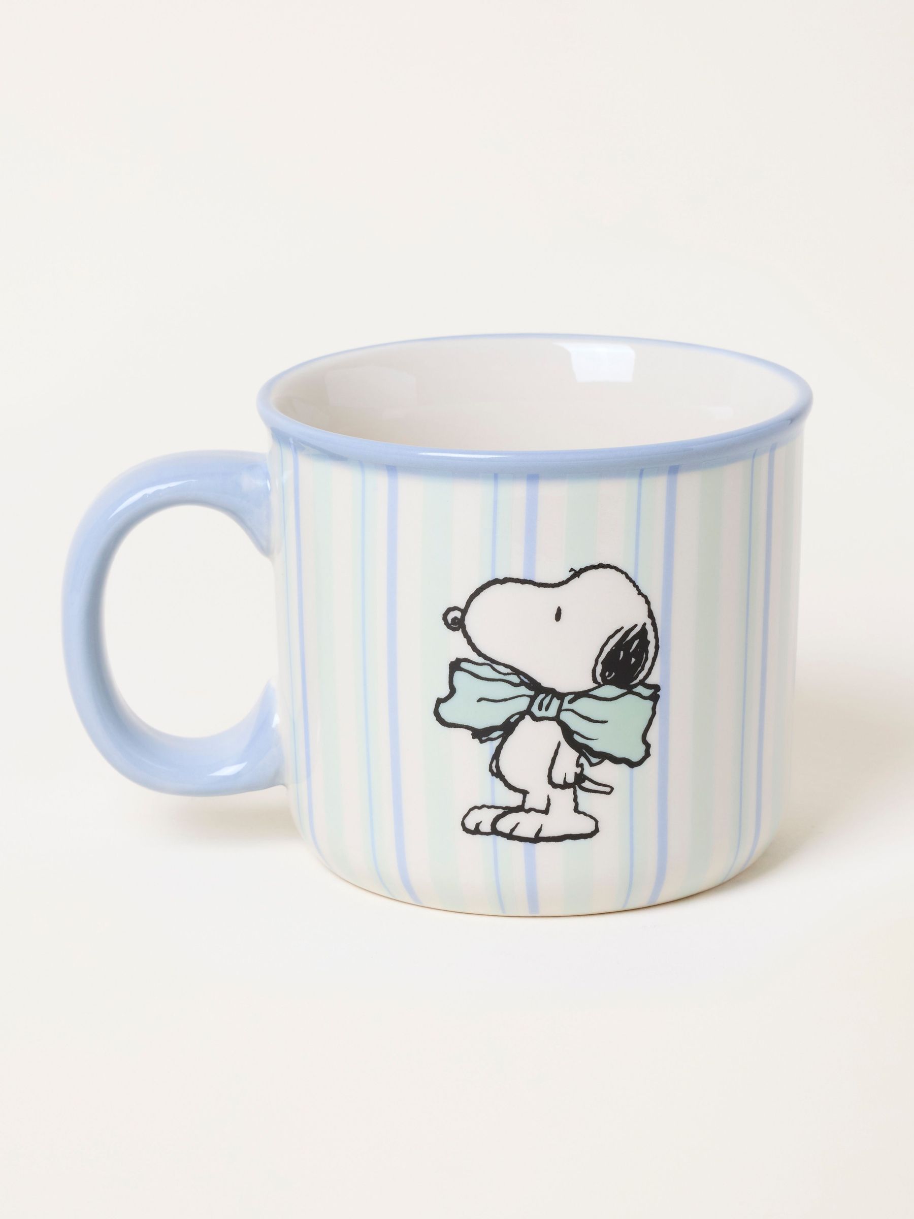 Snoopy Stripe Ceramic Mug