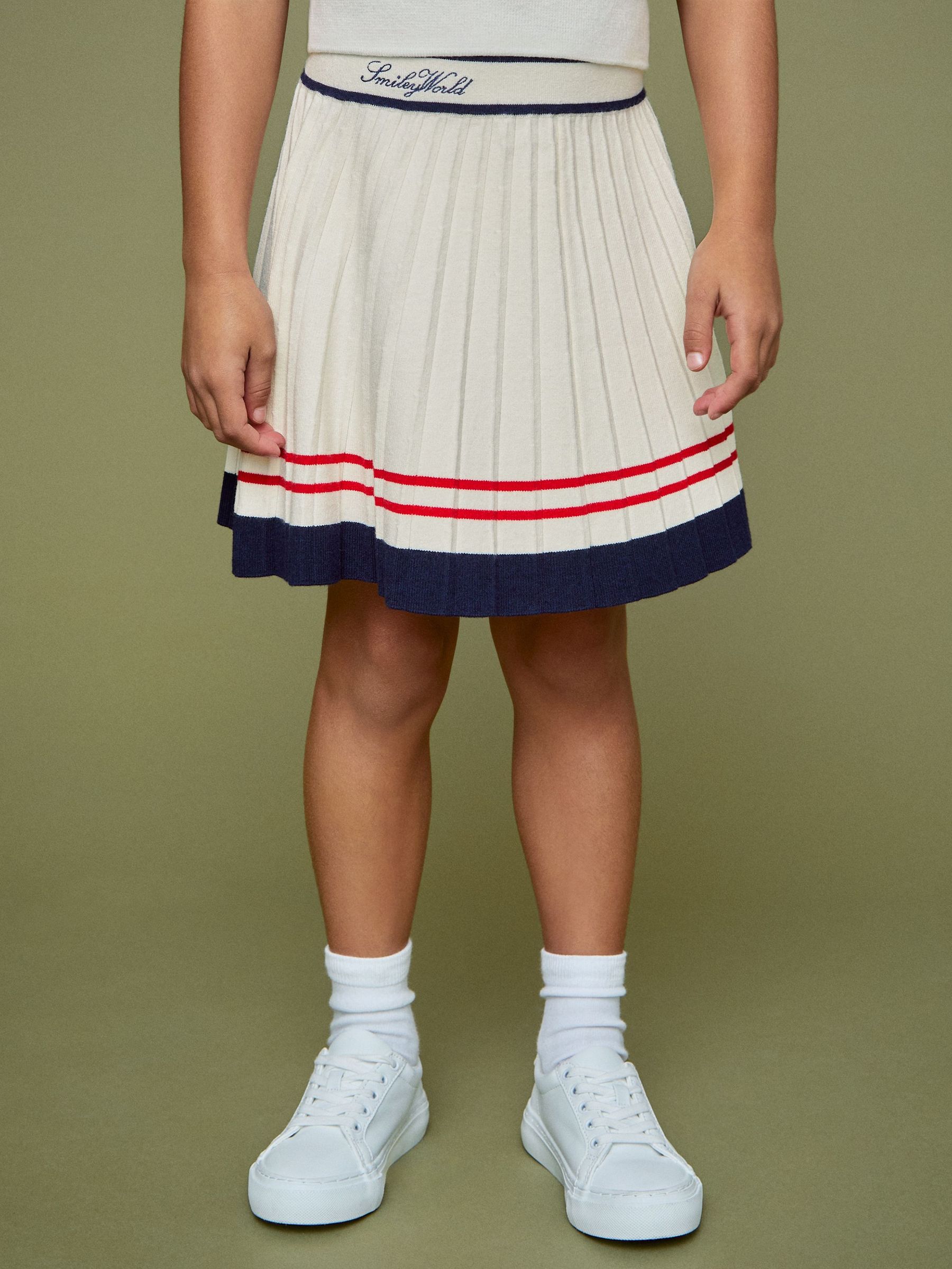 9-13 yrs SmileyWorld | Reiss Tennis Skirt in Off White (H15083) | US$70