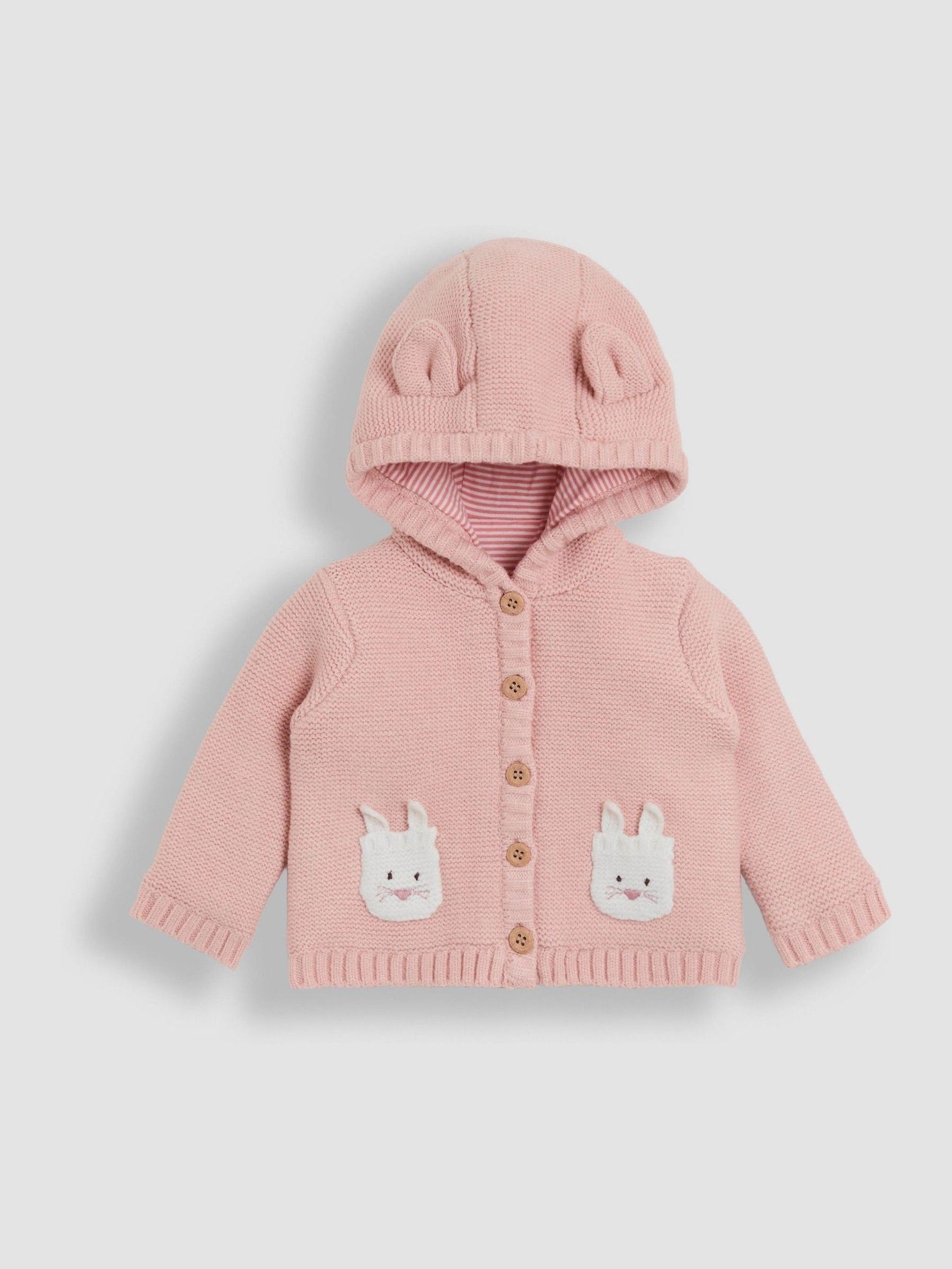 Pink Button-Up Pocket Cardigan (H15200) | $43 - $45