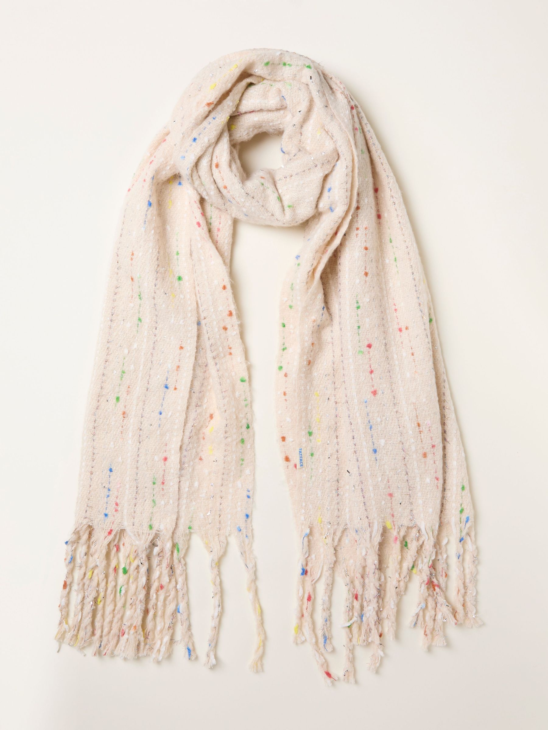 Ivory Confetti Scarf (H15281) | $60
