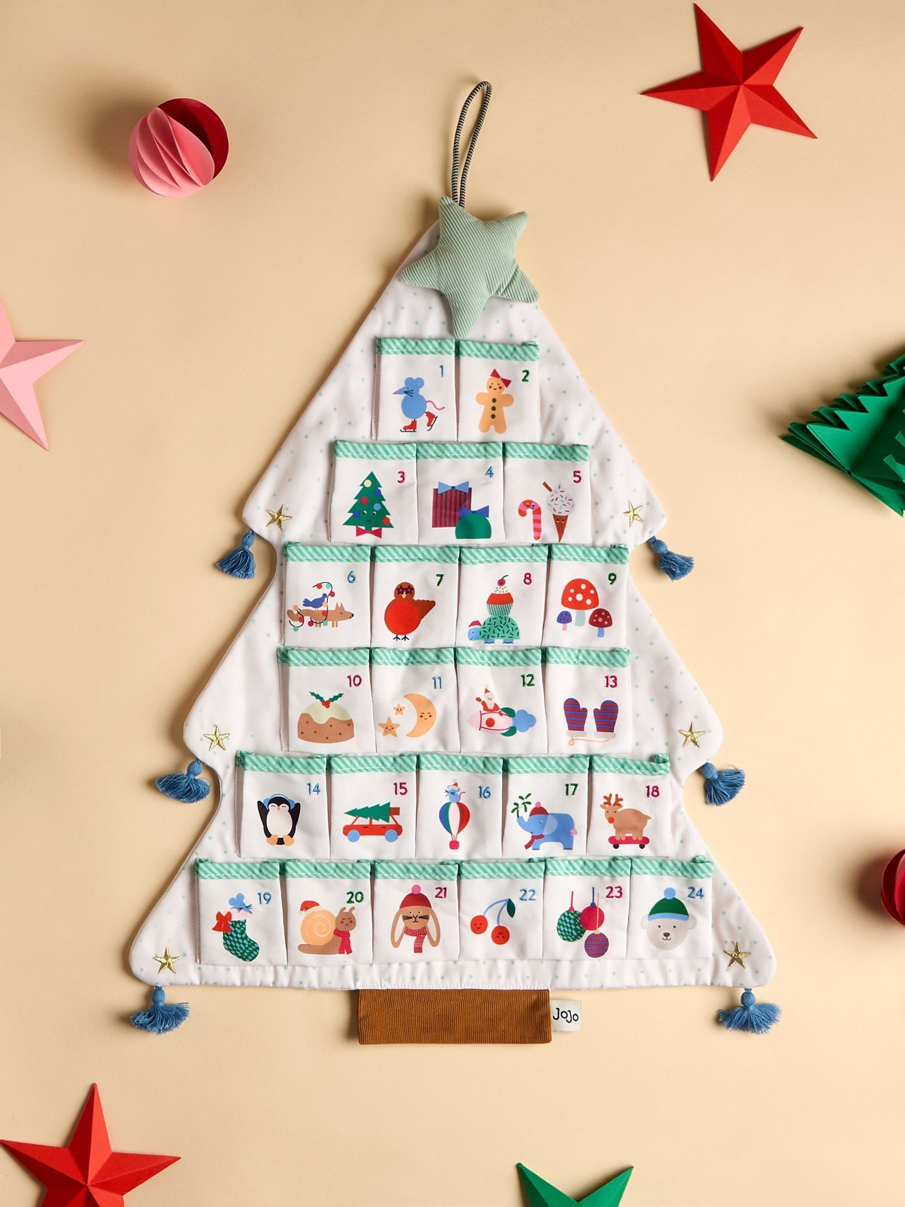 Christmas Tree Hanging Advent Calendar (H21446) | $50