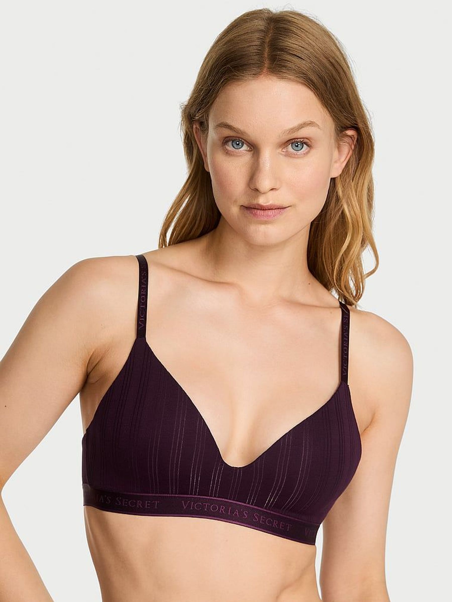 Winter Wine Purple Non Wired Lightly Lined Bra (H22850) | €40
