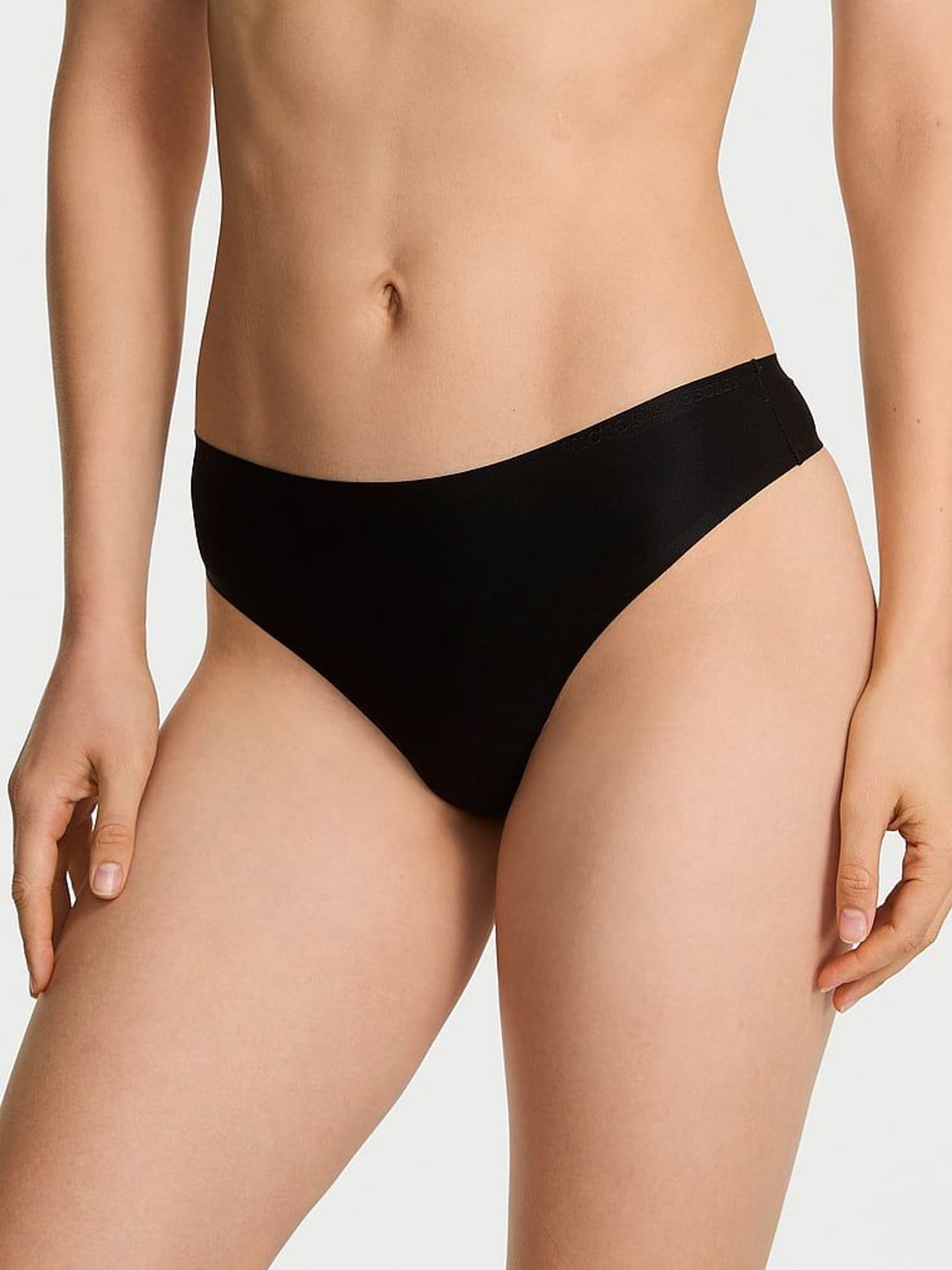 Black Thong Mid-Rise Knickers (H22867) | €18.50