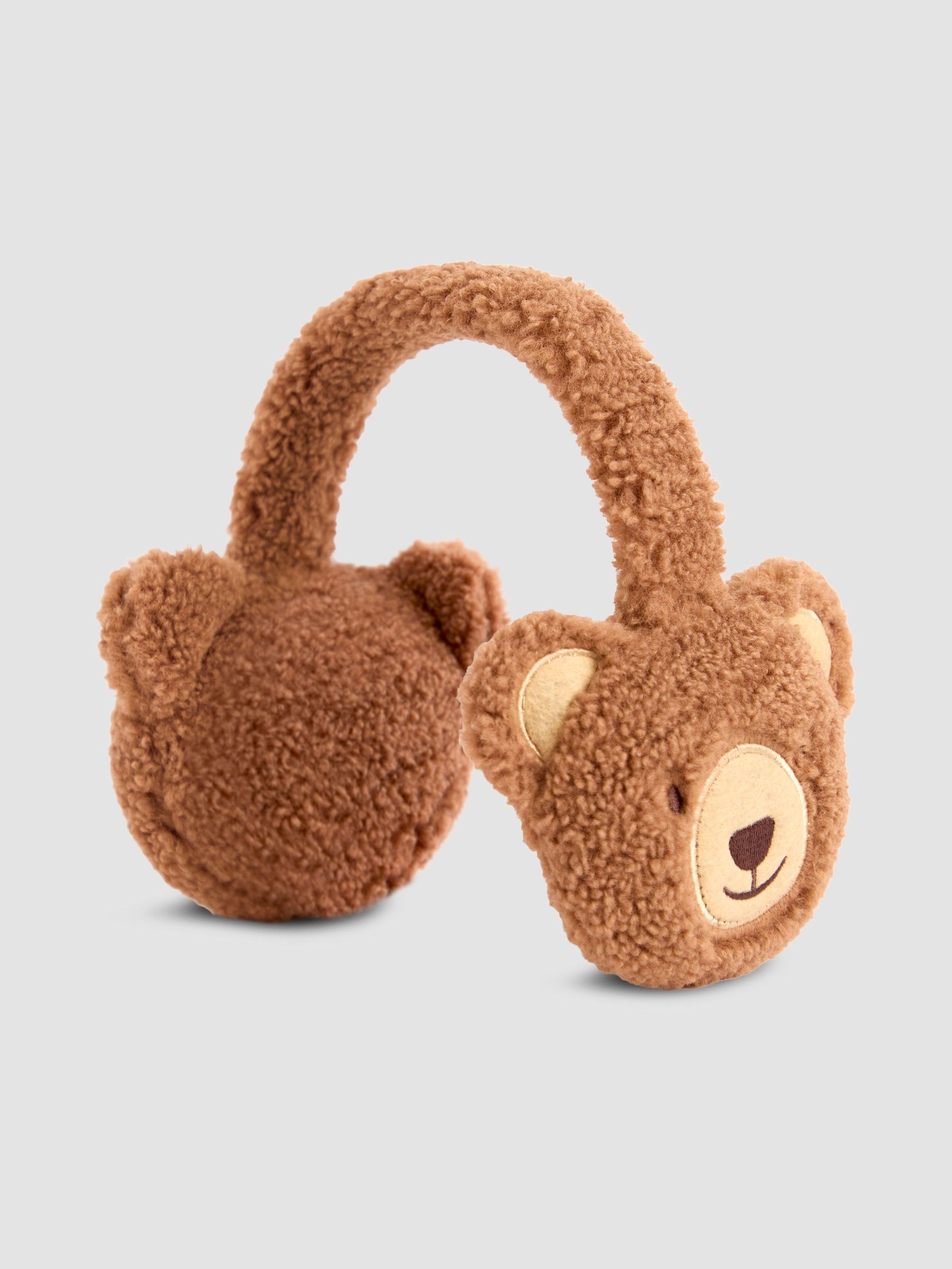 Brown Bear Ears Muffs (H23441) | $25