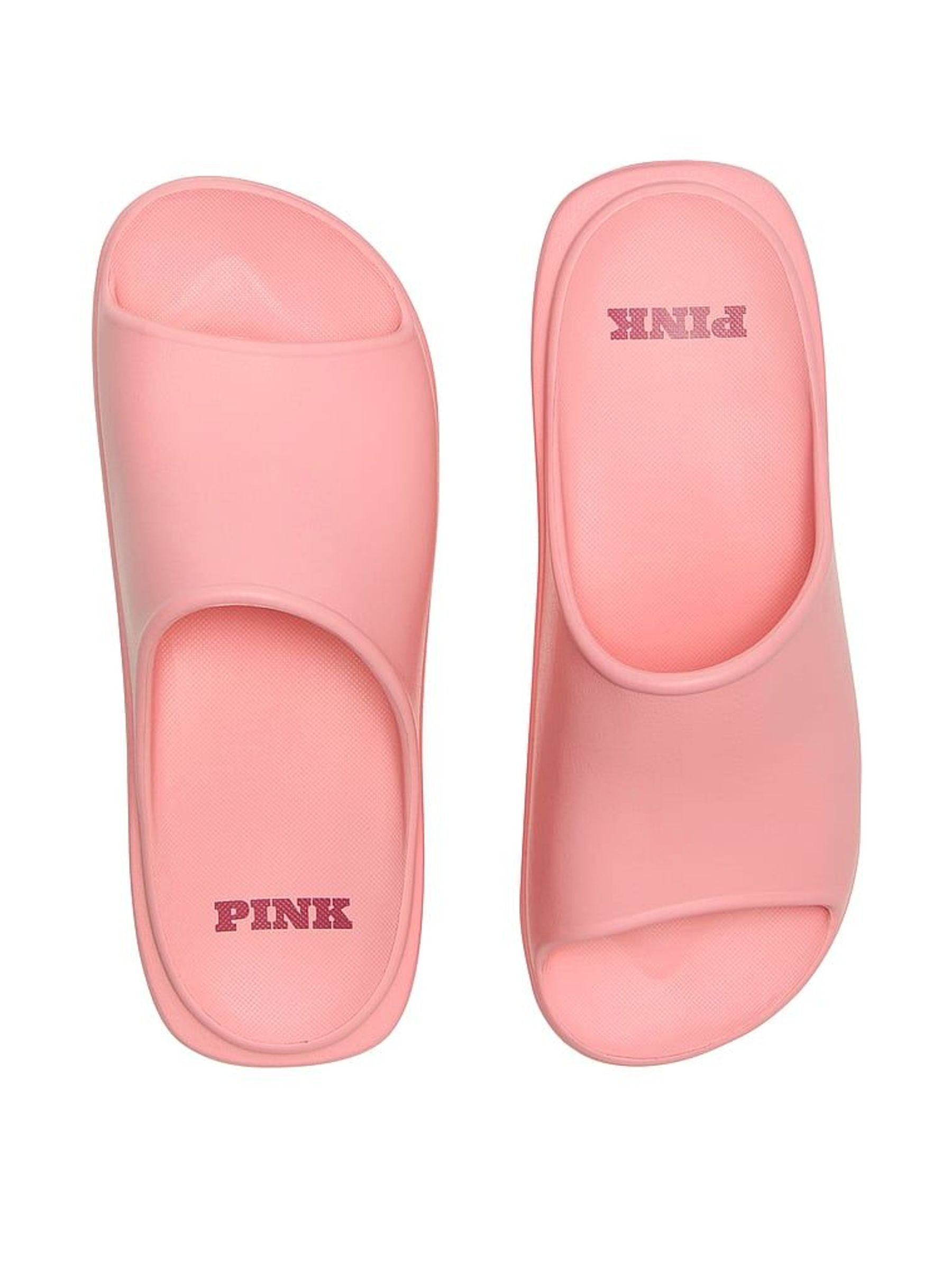 Petal Pink Platform Slide Sandals (H24030) | €29