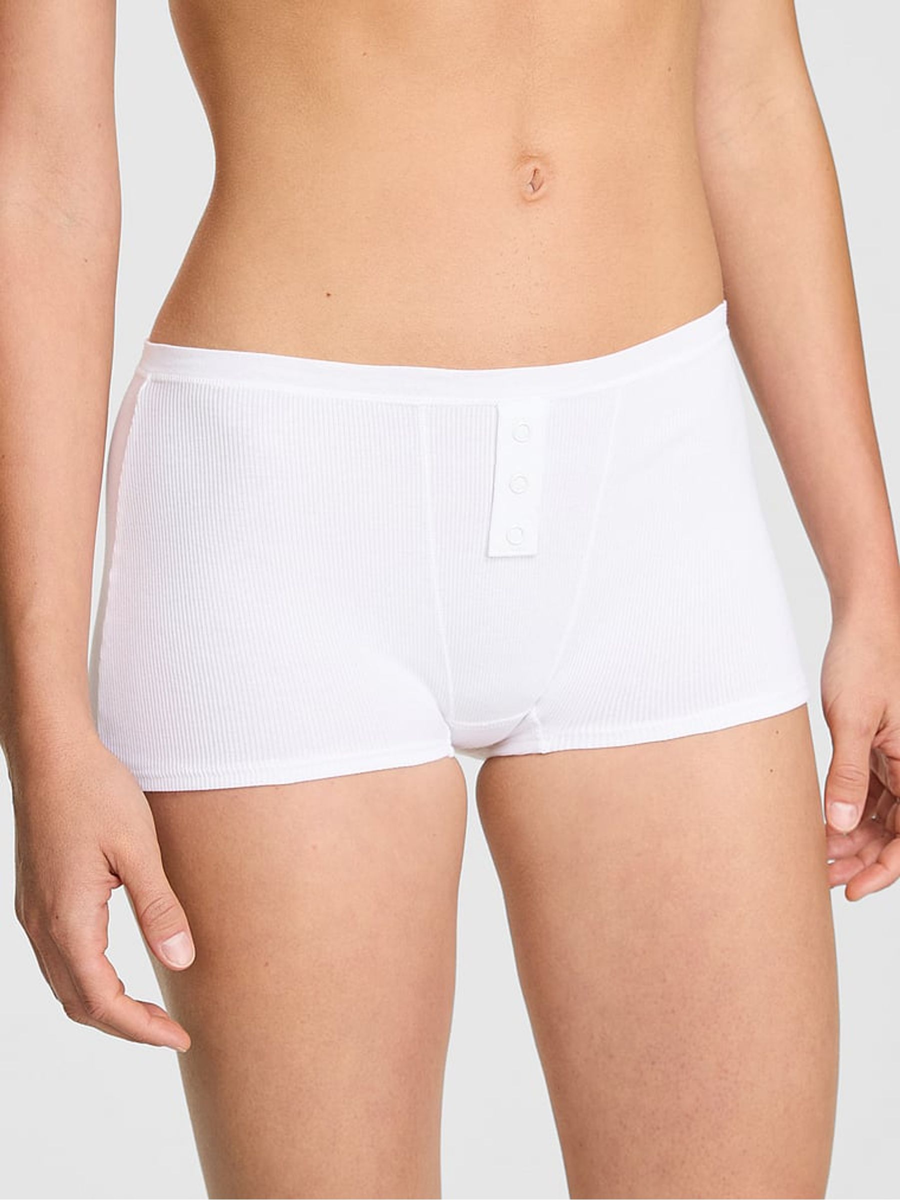 White Boyshort Cotton Knickers (H27947) | €11.50