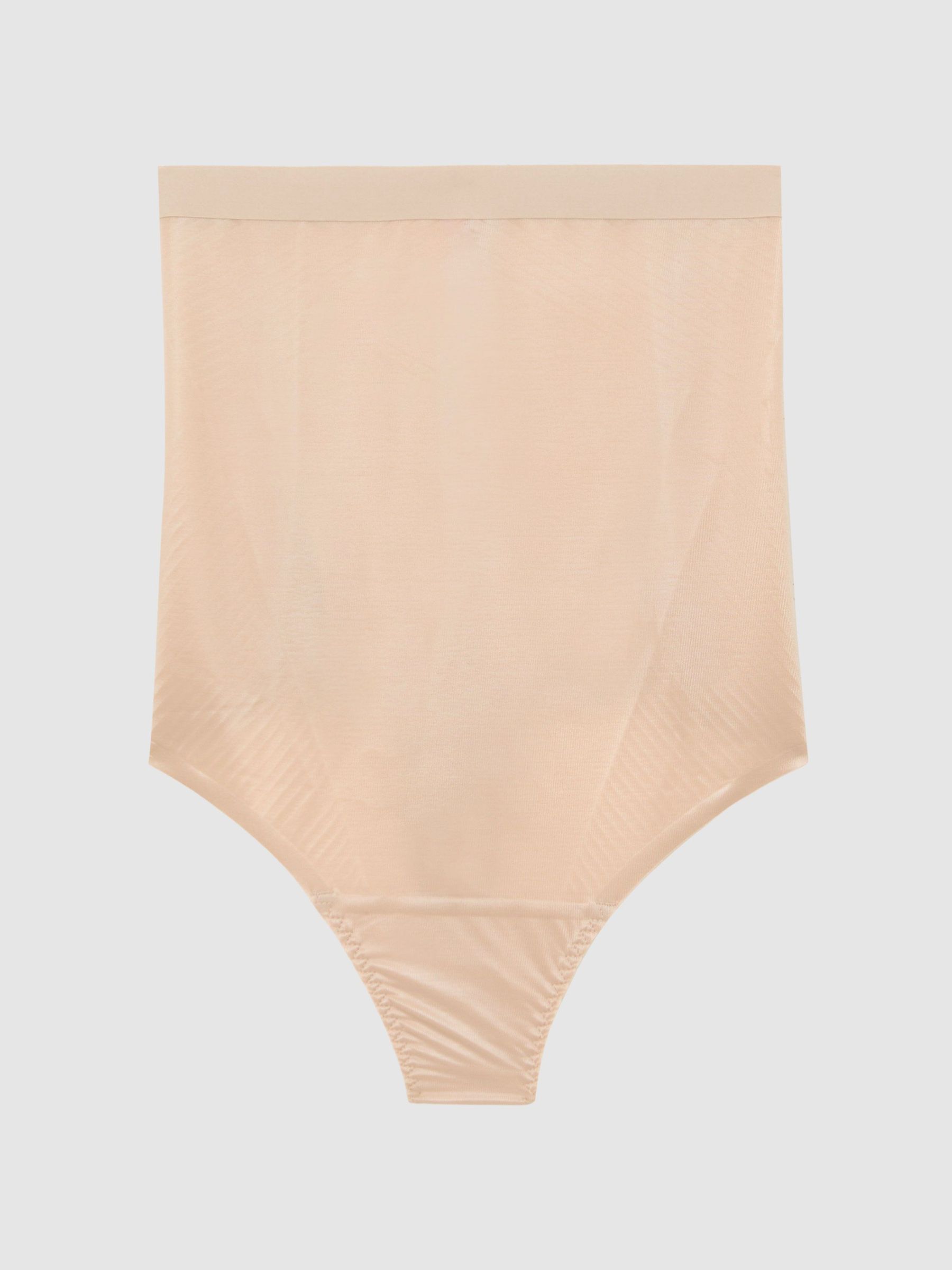 Spanx High Waisted Thong in Champagne Beige (H29663) | $100