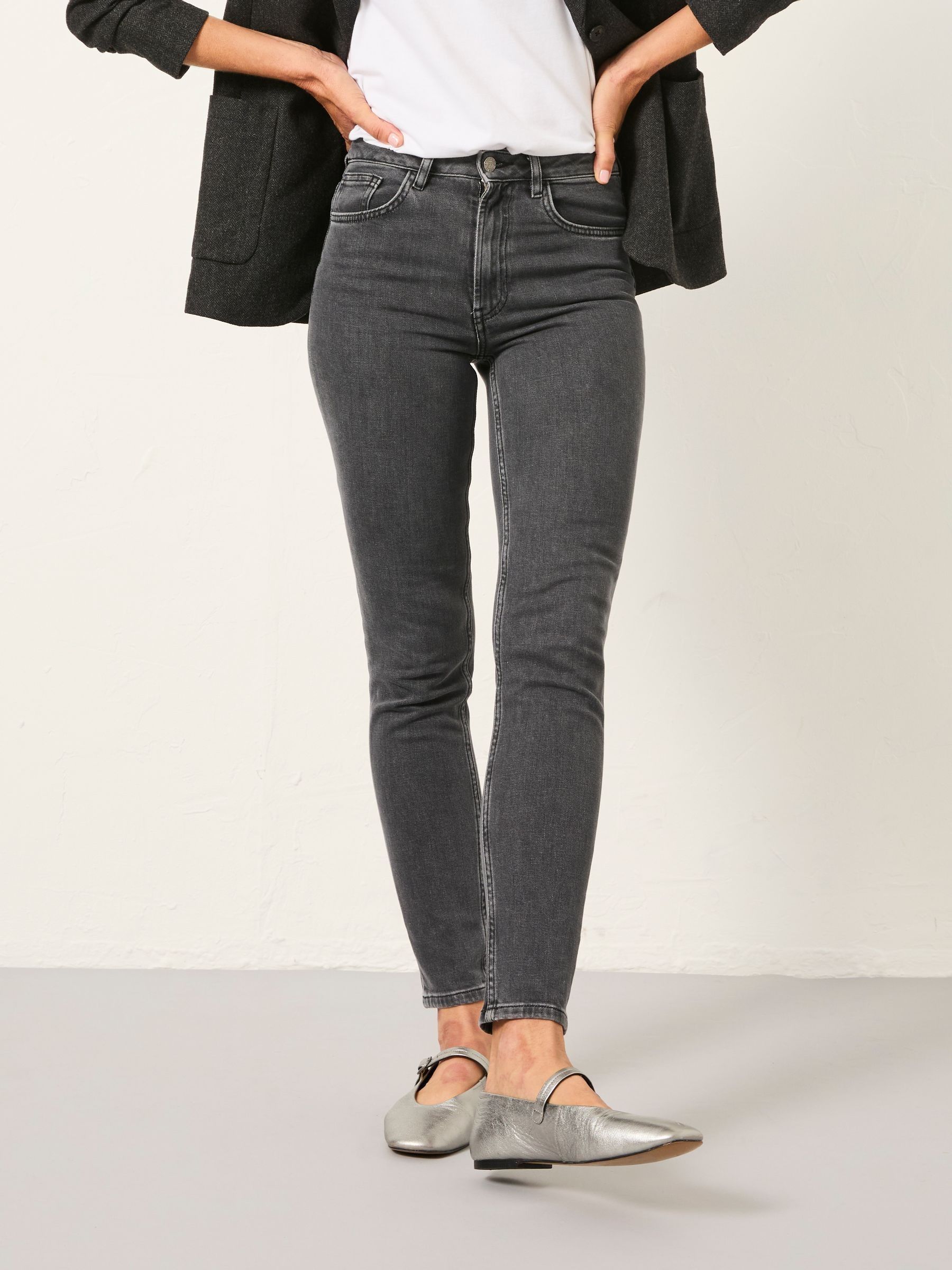 Sadie Grey Slim Leg Jean (H29683) | $102