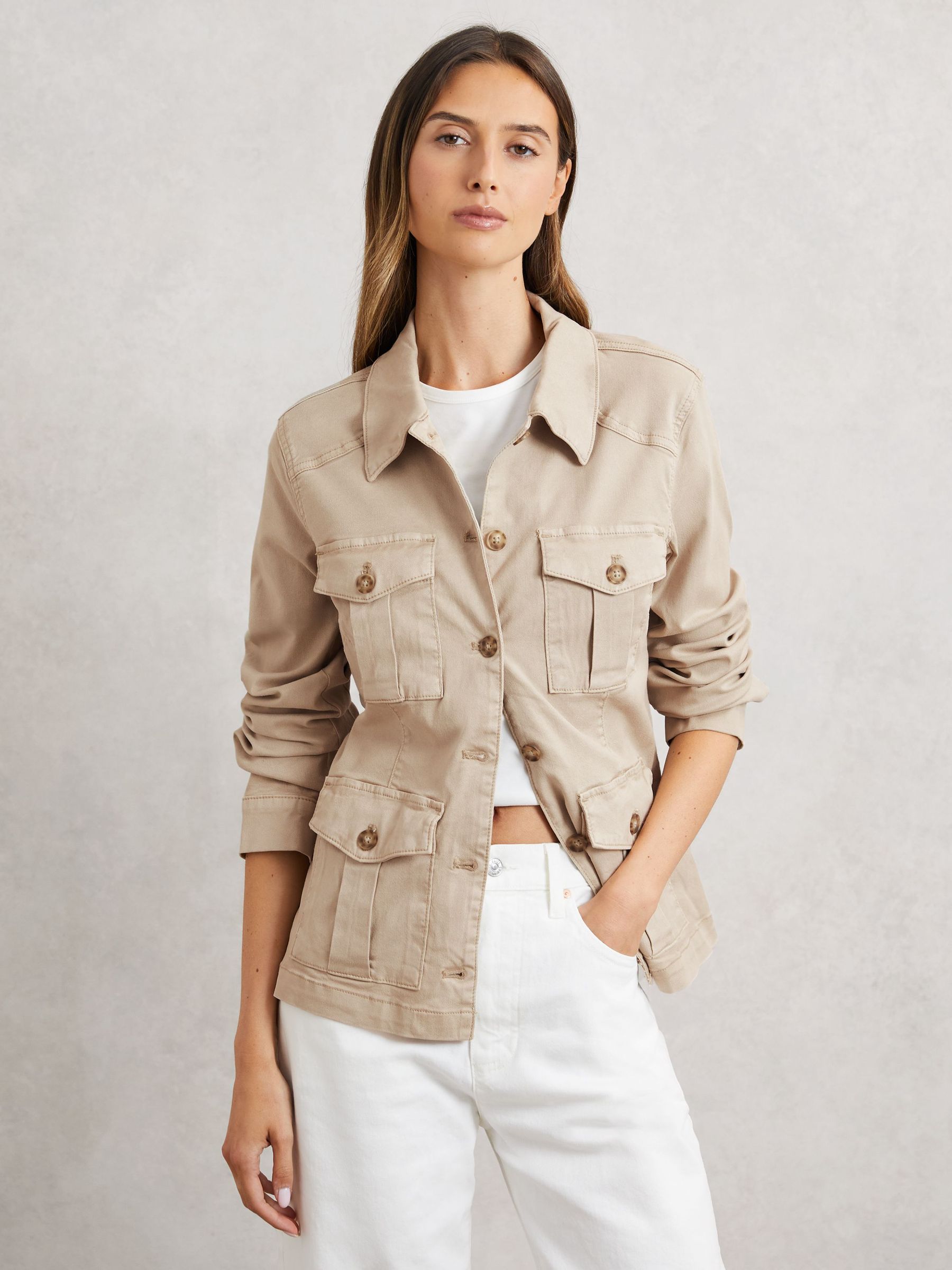 Paige Stacey Jacket in Stone Neutral (H30100) | €365