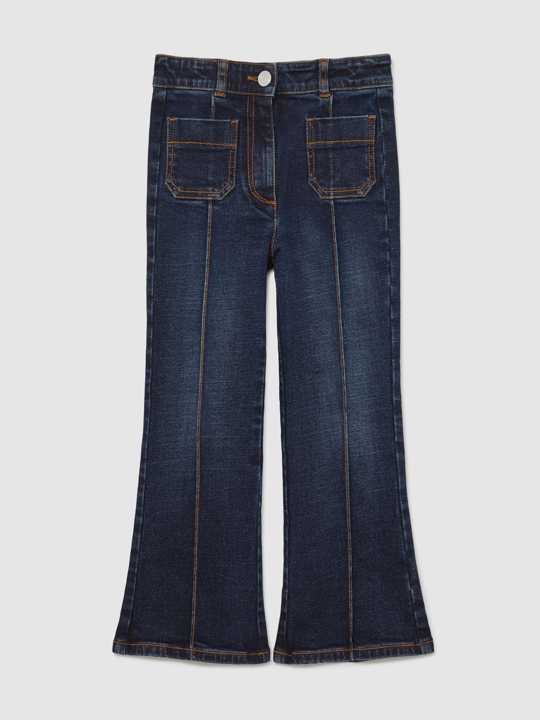 13-14 yrs Patch-Pocket Flared Jeans in Blue (H30179) | €75