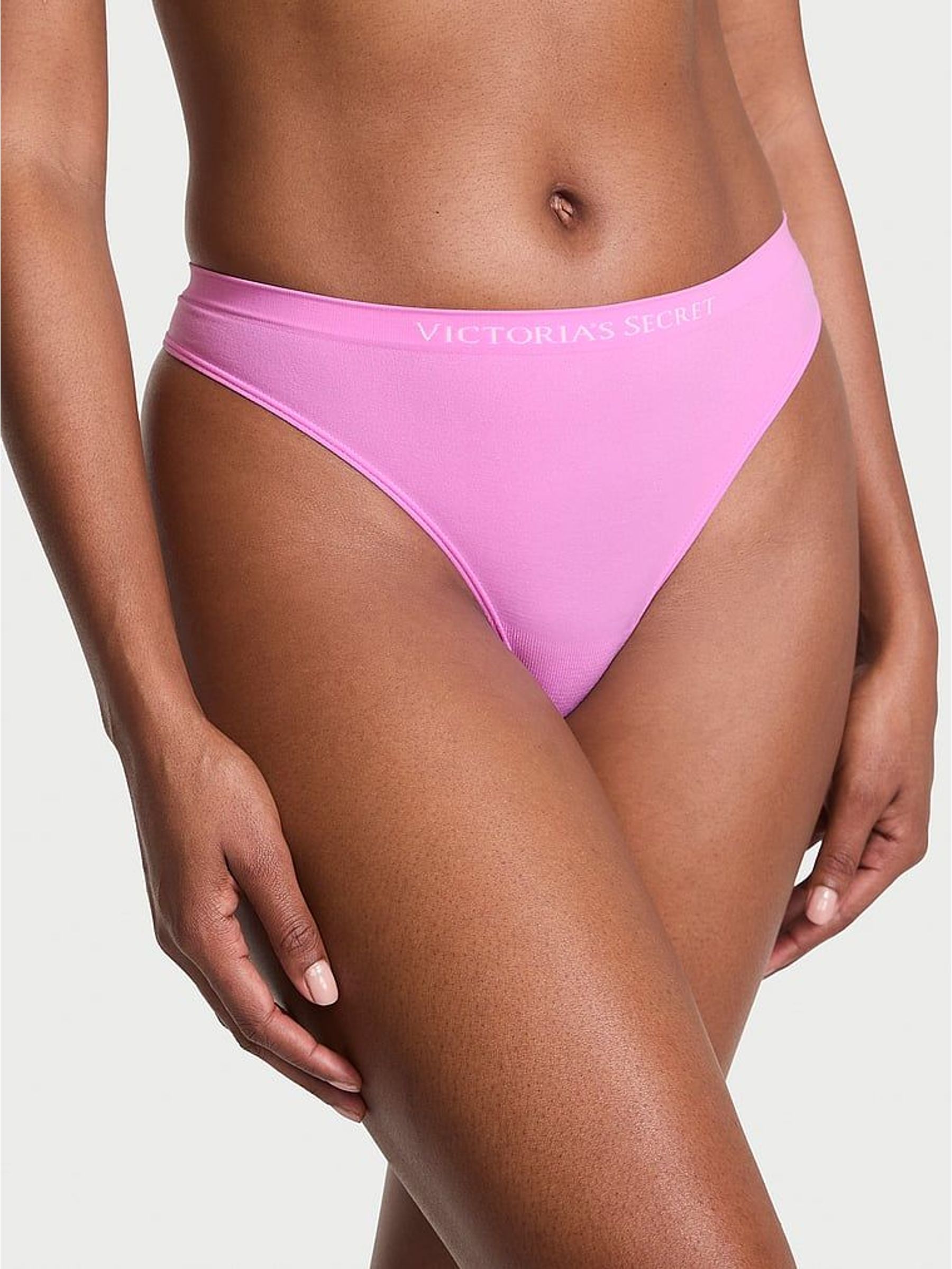 Lilac Shimmer Purple Thong Knickers (H30775) | €11.50