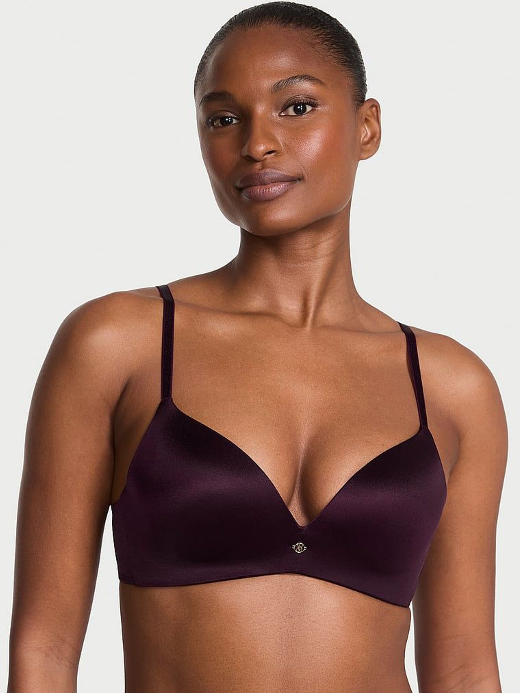 Winter Wine Red Non Wired Push Up So Obsessed Bra (H30799) | €58