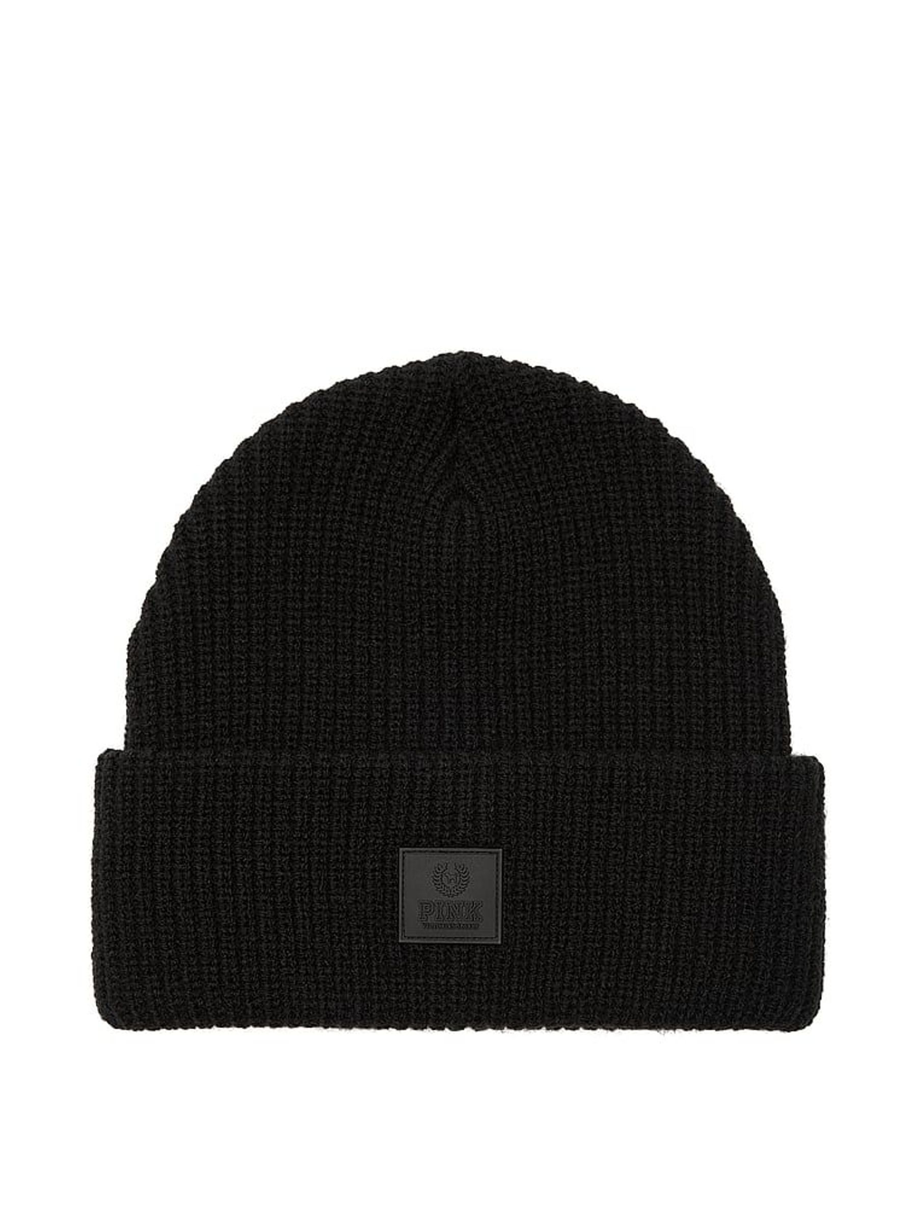 Black Rib Knit Beanie (H30807) | €20