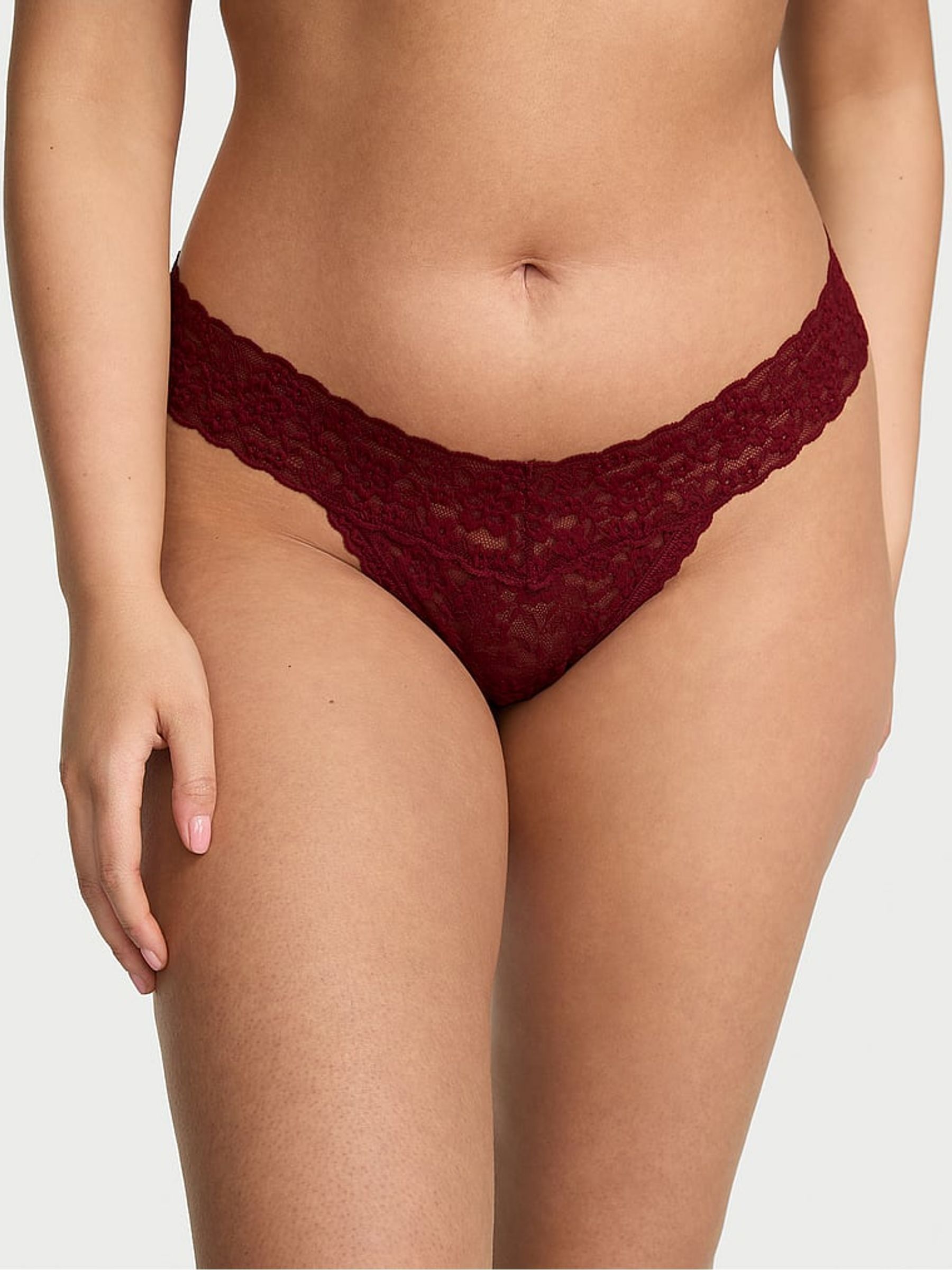 Red Lacquer Thong Knickers (H37811) | €11.50