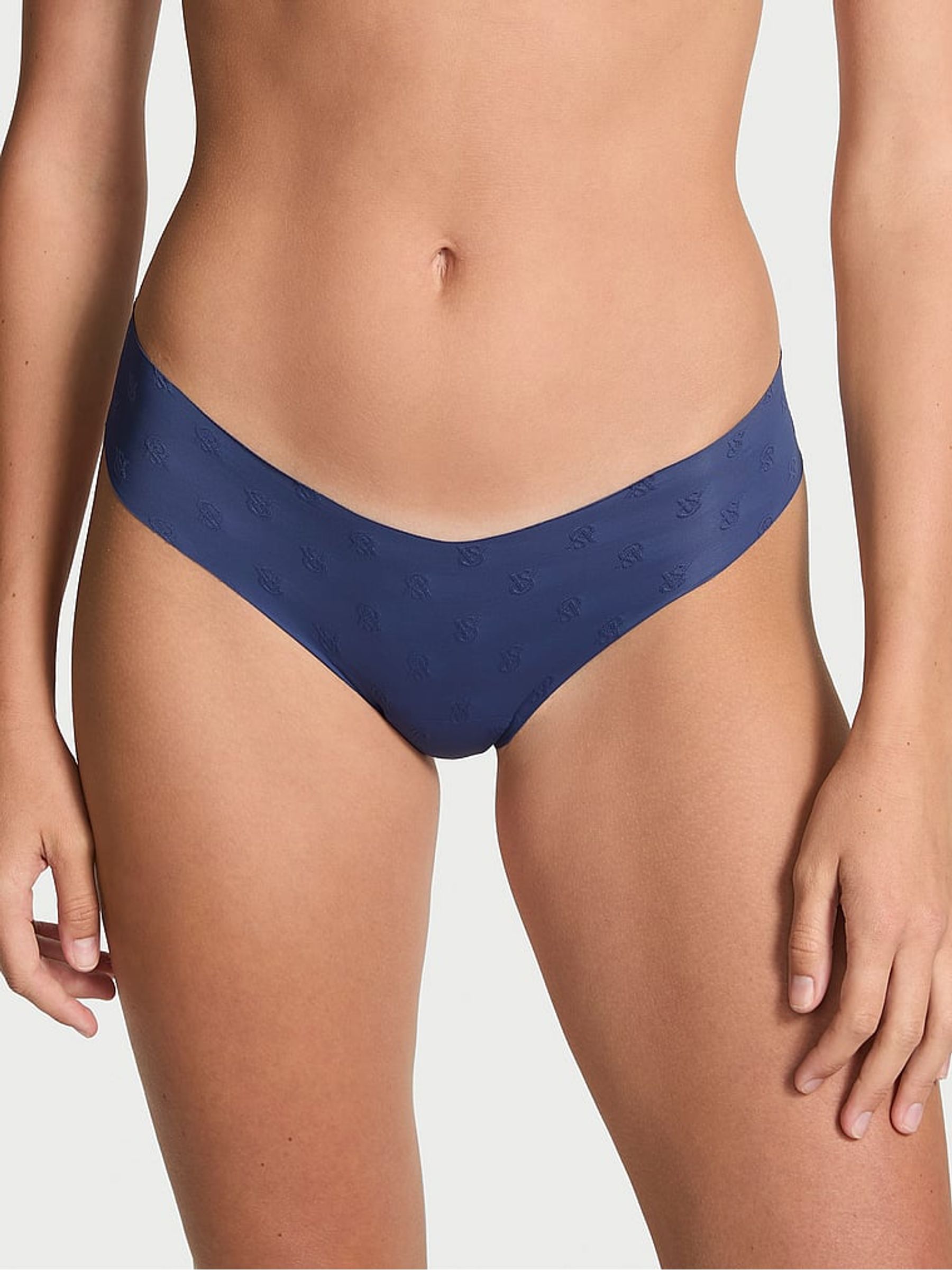 Ink Blue Thong Knickers (H37835) | €11.50