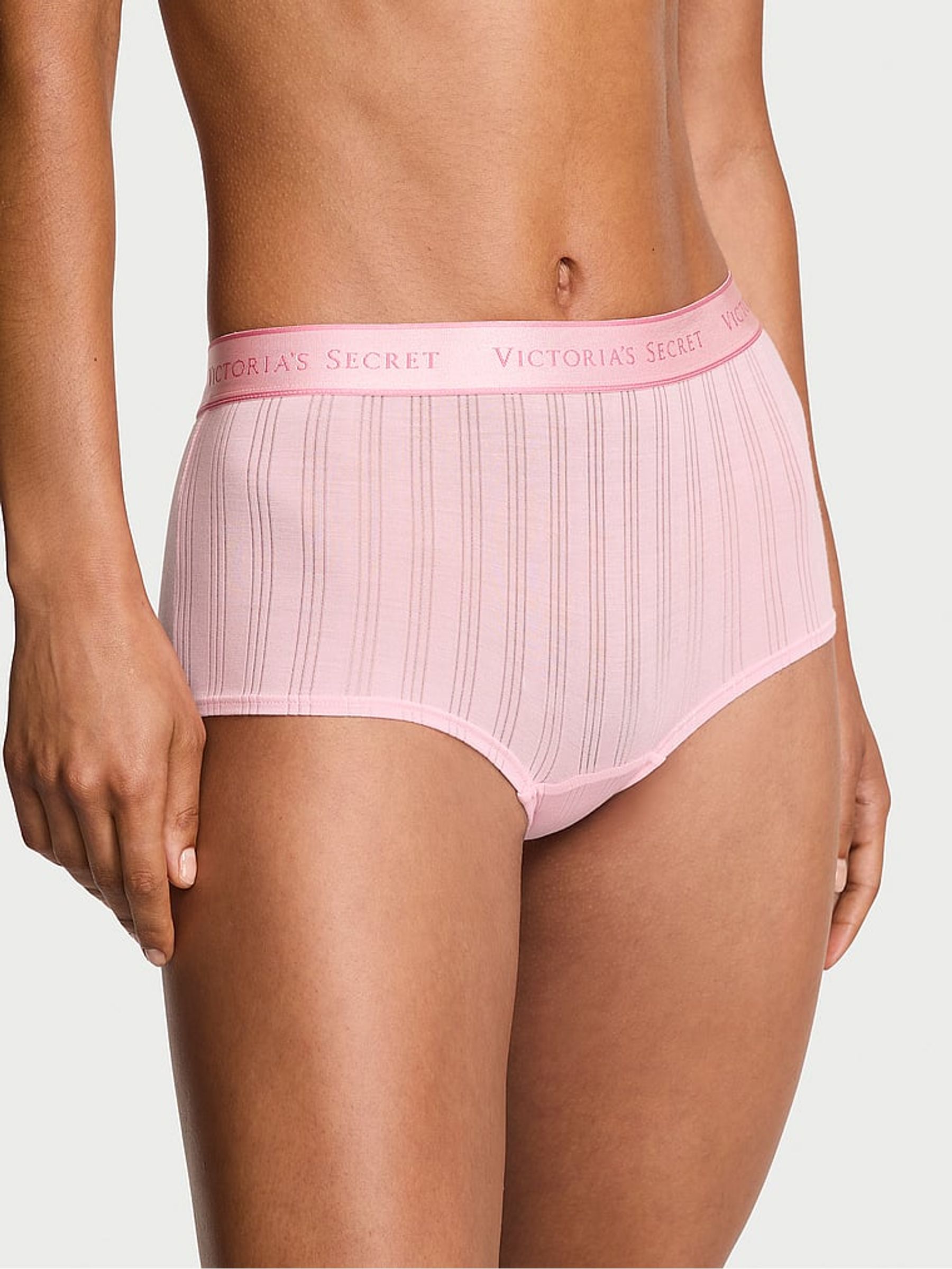 Pretty Blossom Pink Short Modal Logo Knickers (H37852) | €11.50