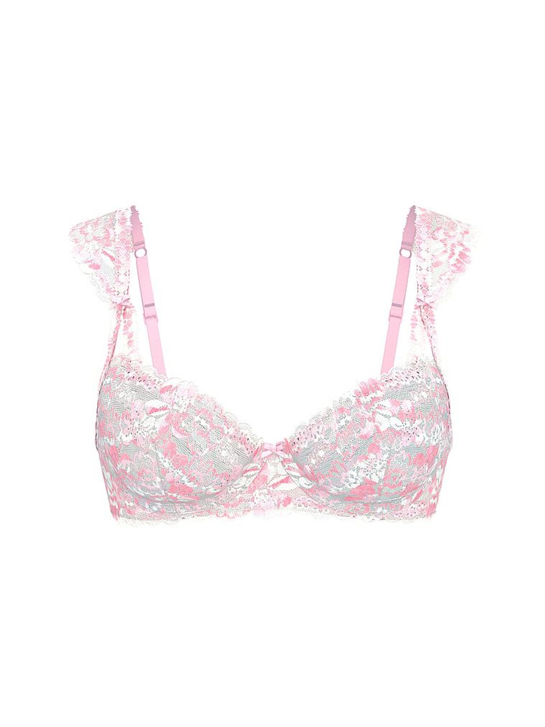 Petal Pink Lightly Lined Lace Bralette (H43158) | €44
