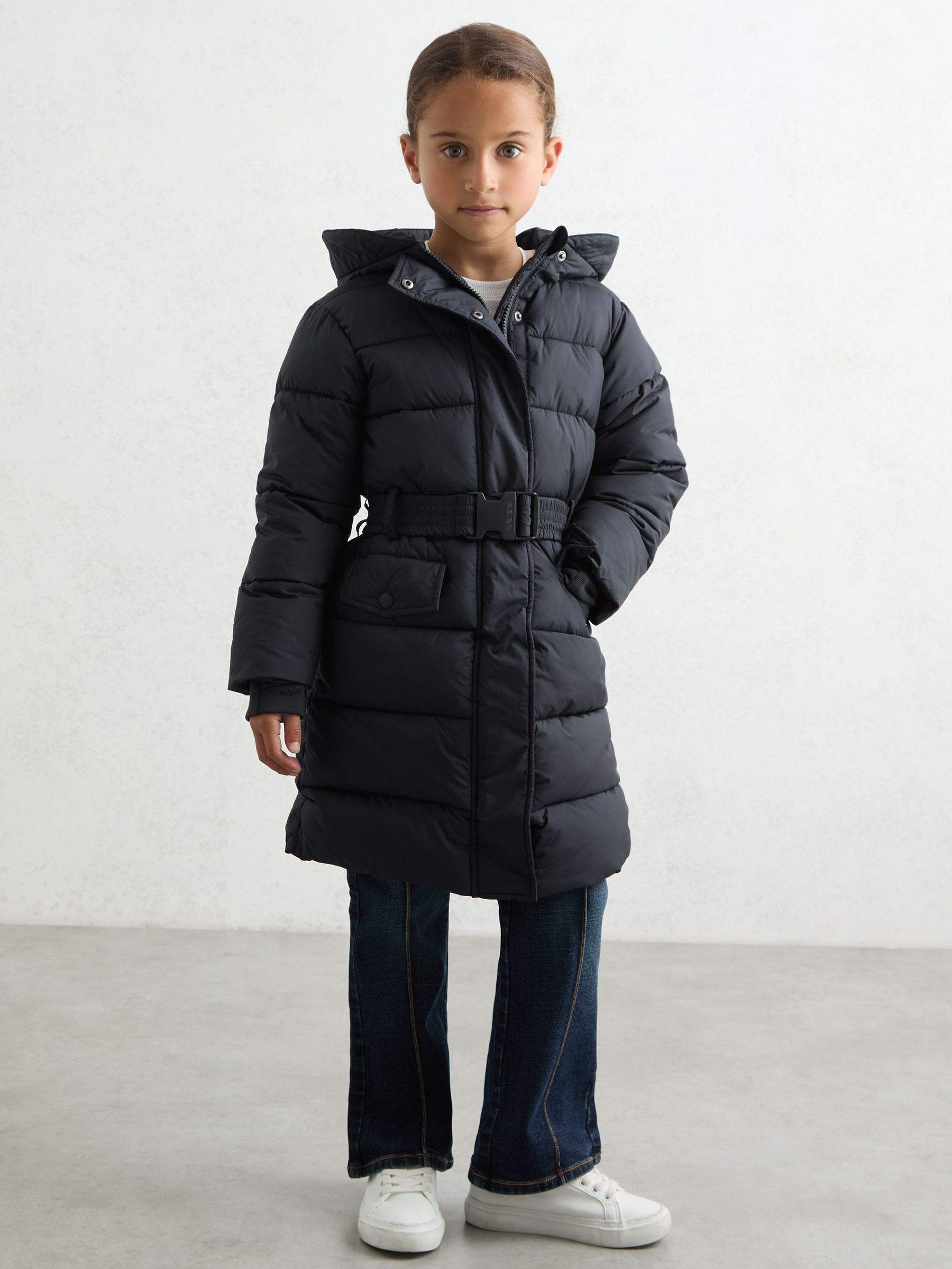 Coat in Navy (H44741) | $195