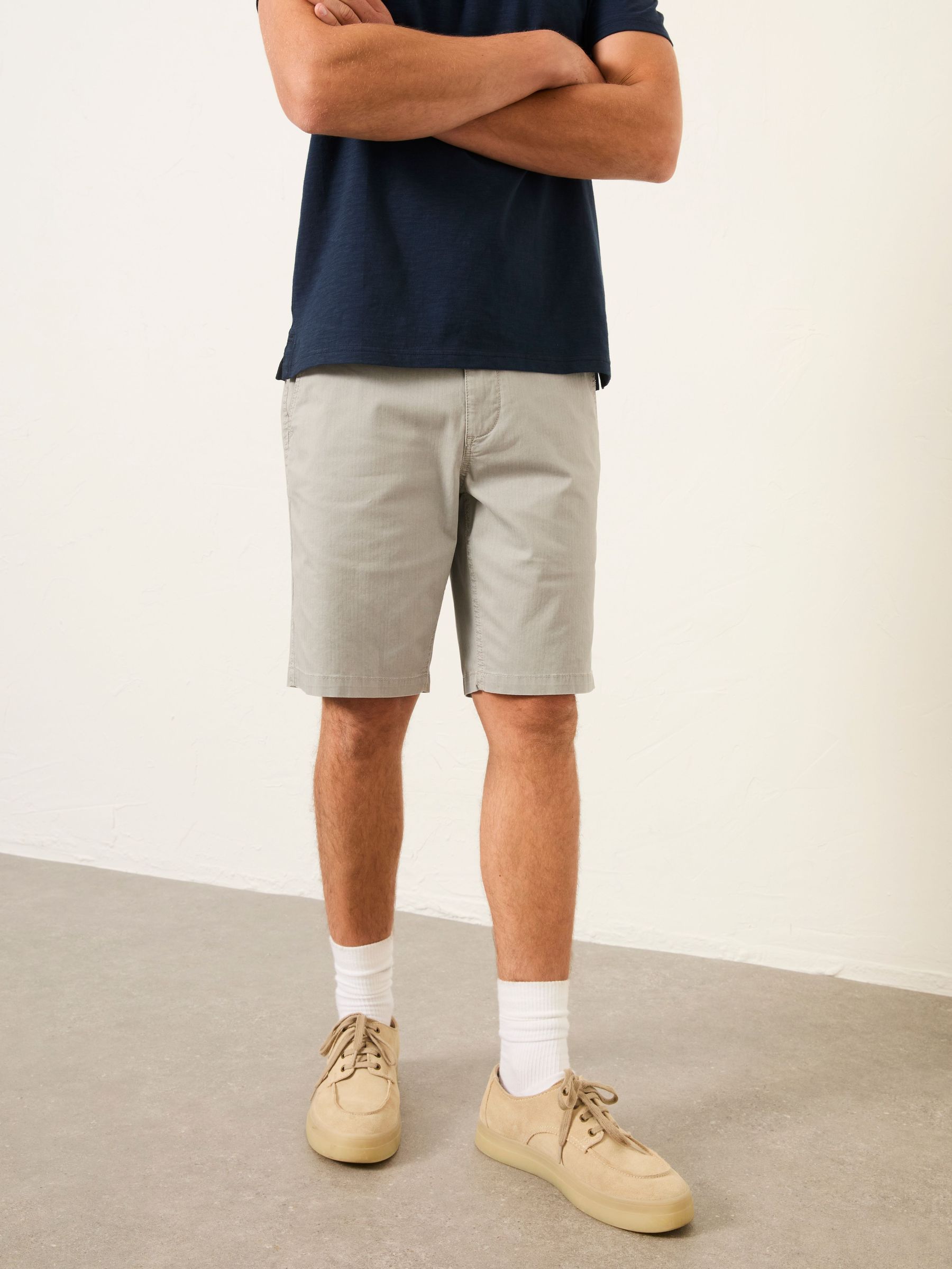 Mawes Light Grey Chino Shorts (H45990) | €58