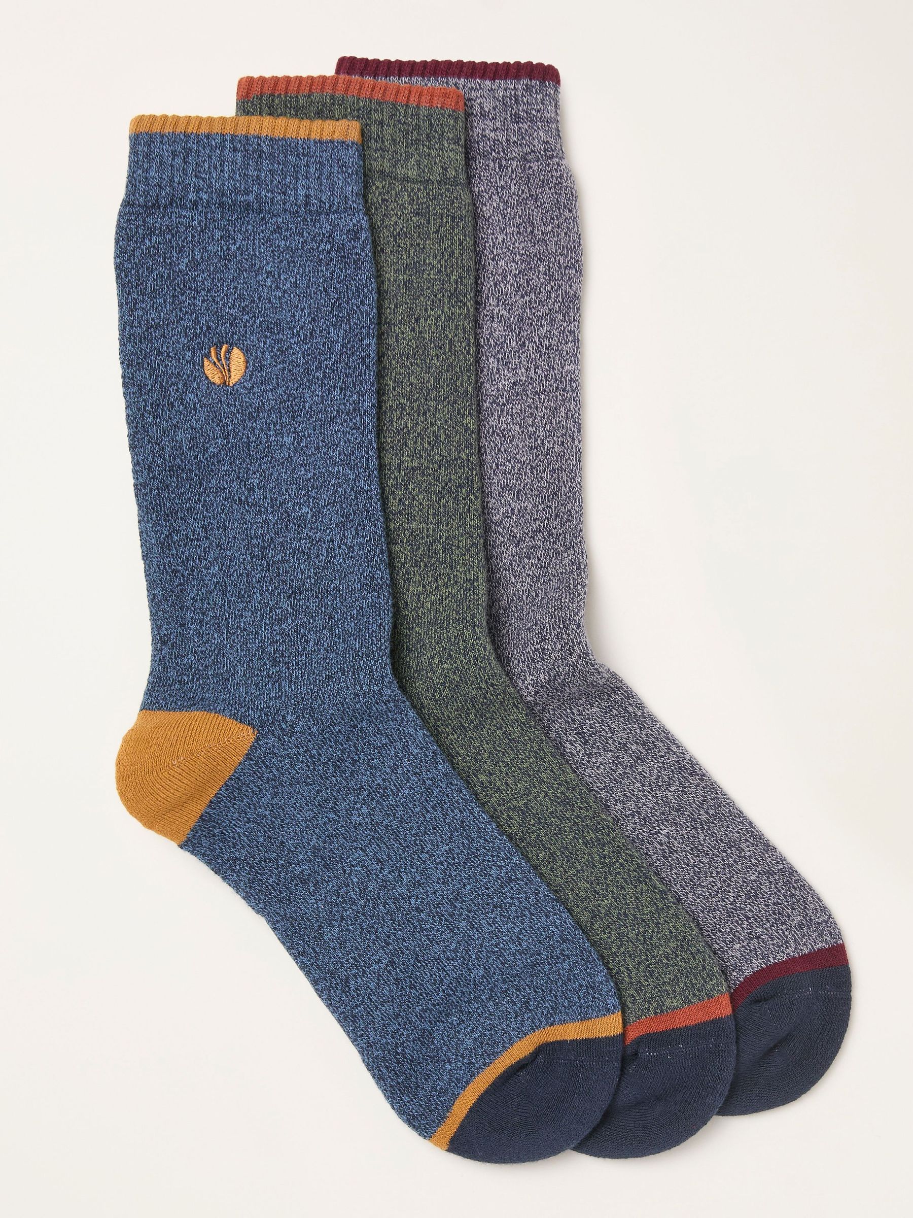 Multi 3 Pairs of Thermal Socks (H46731) | $34