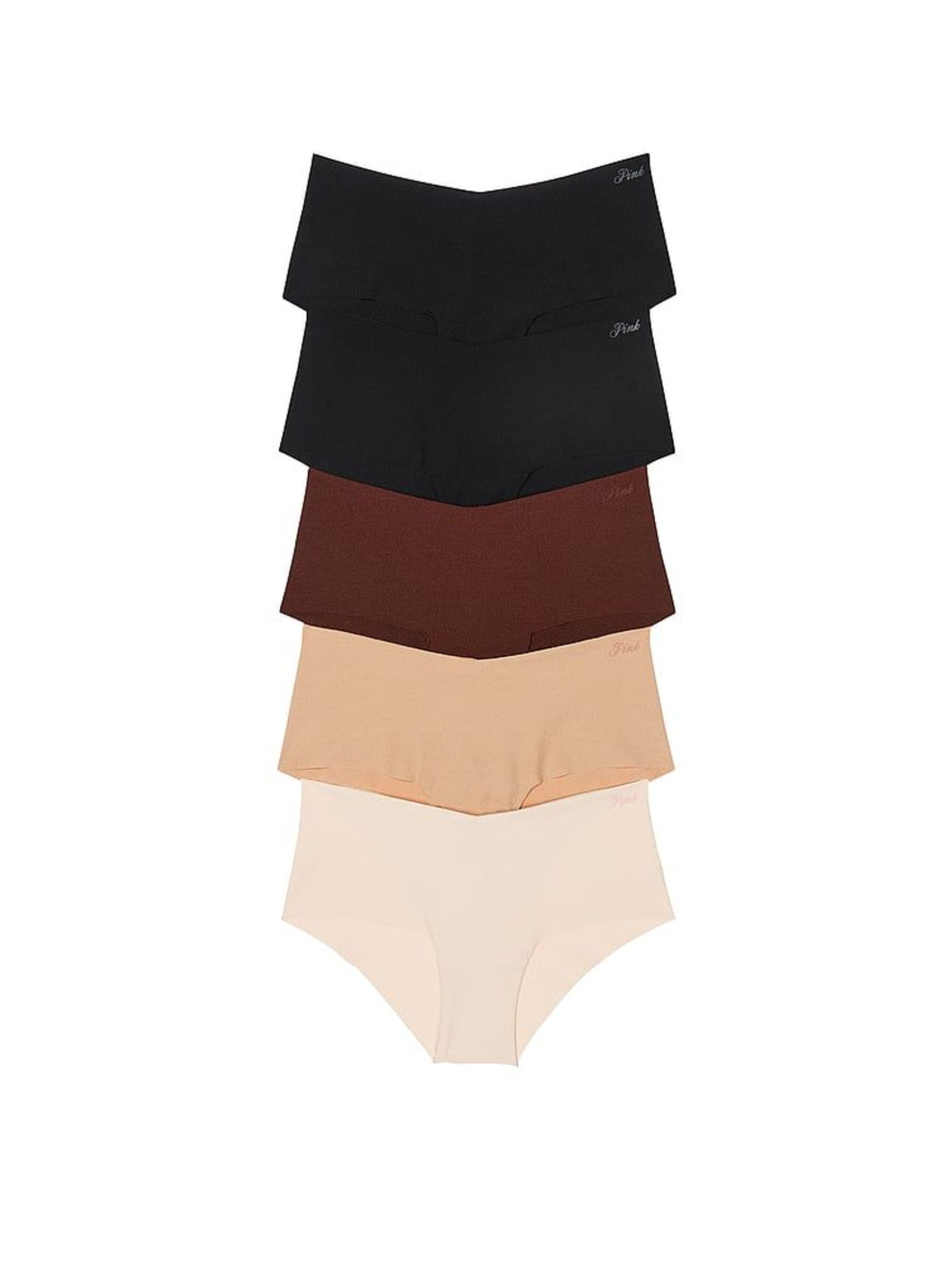 Black/Black/Nude Cheeky Knickers 5 Pack (H47933) | €35