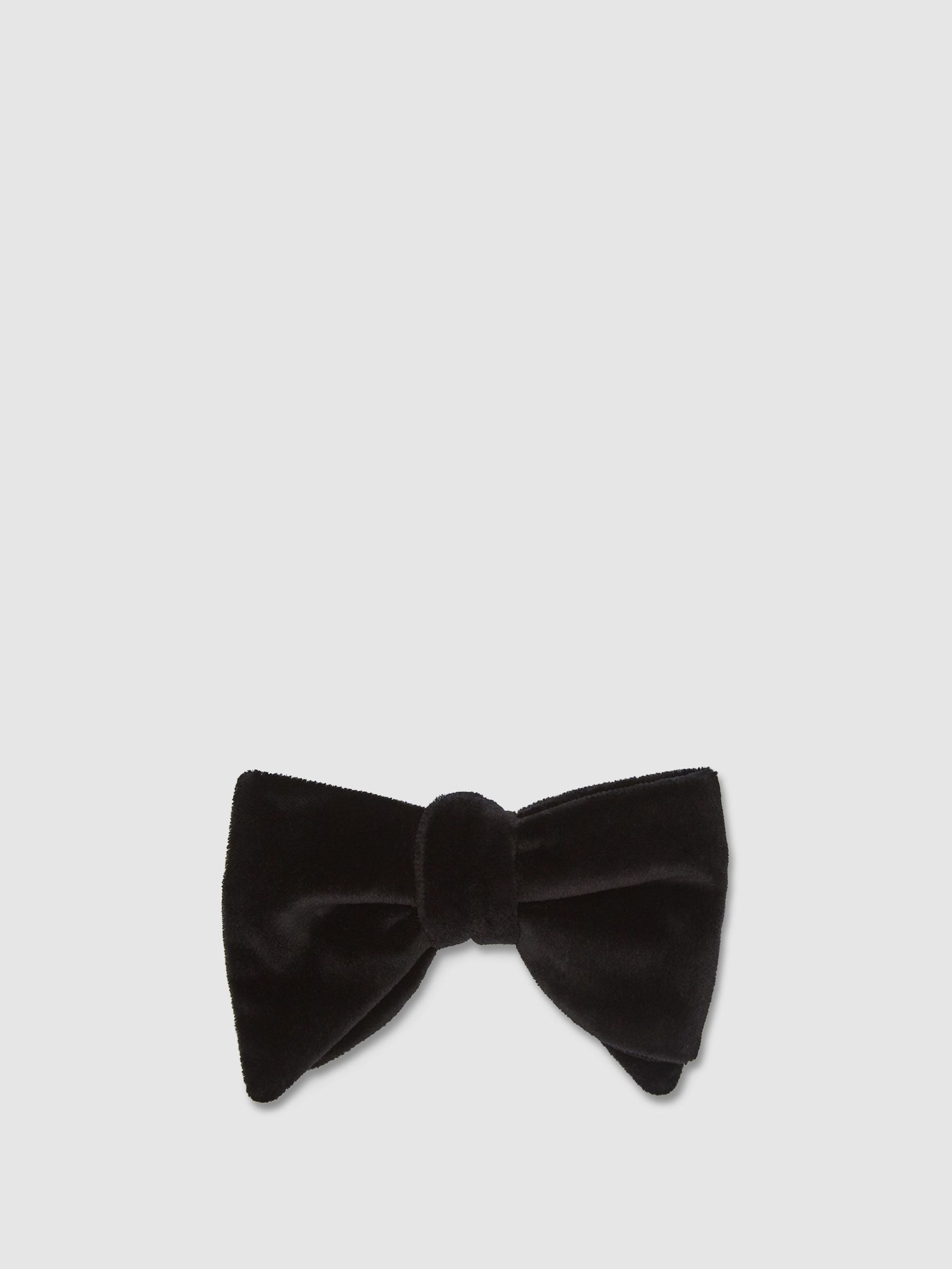 Velvet Bow Tie in Black (H48158) | US$110