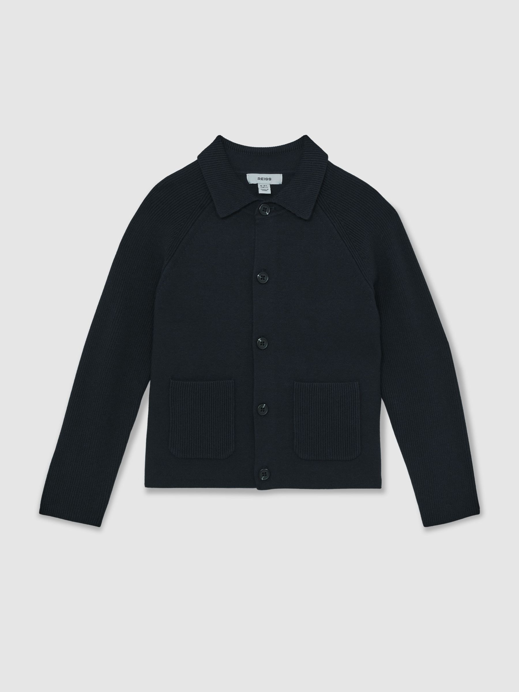 13-14 yrs Button-Through Knitted Cardigan in Navy (H48761) | €80