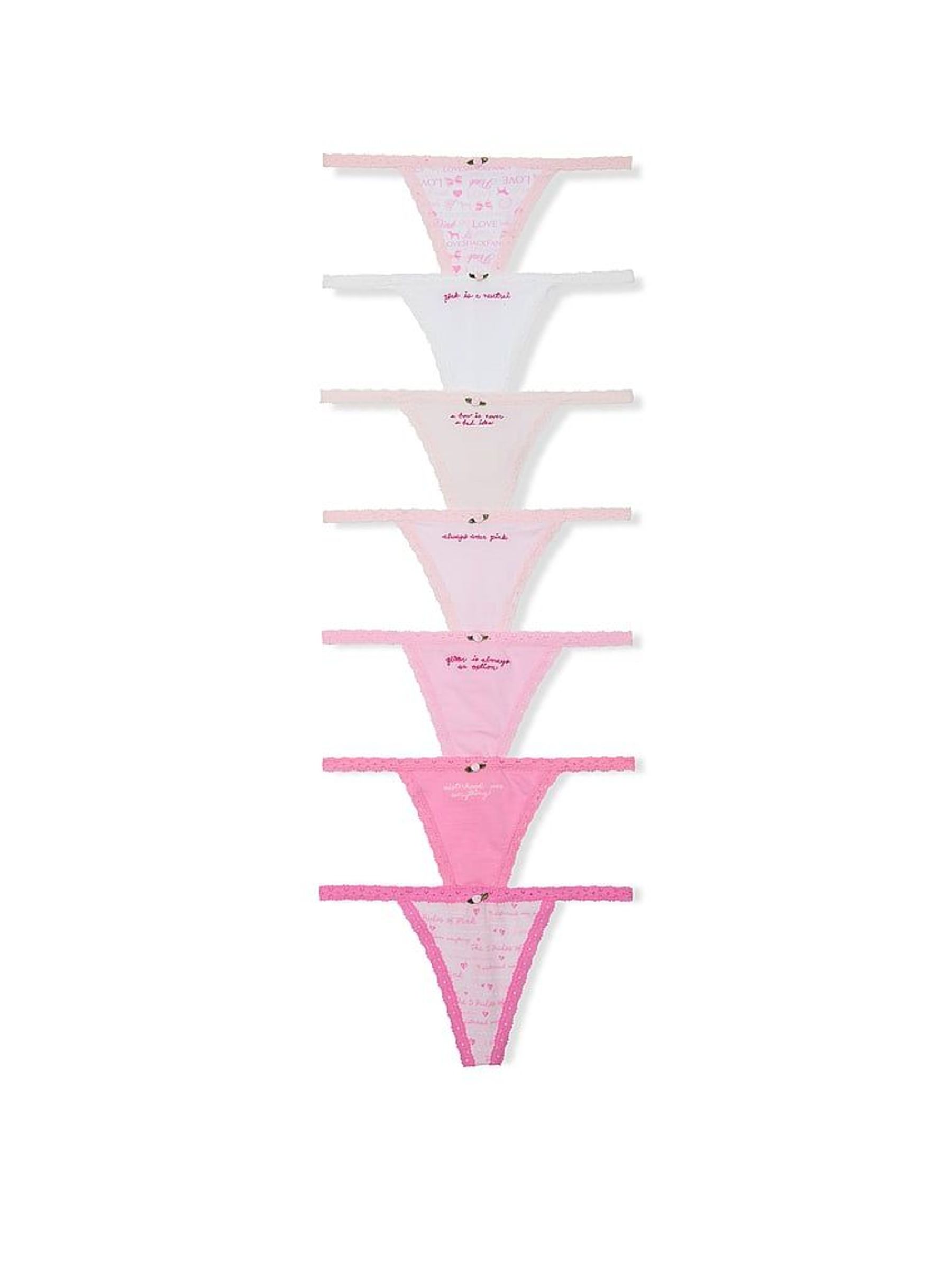 Pink Knickers 7 Pack (H51107) | €62