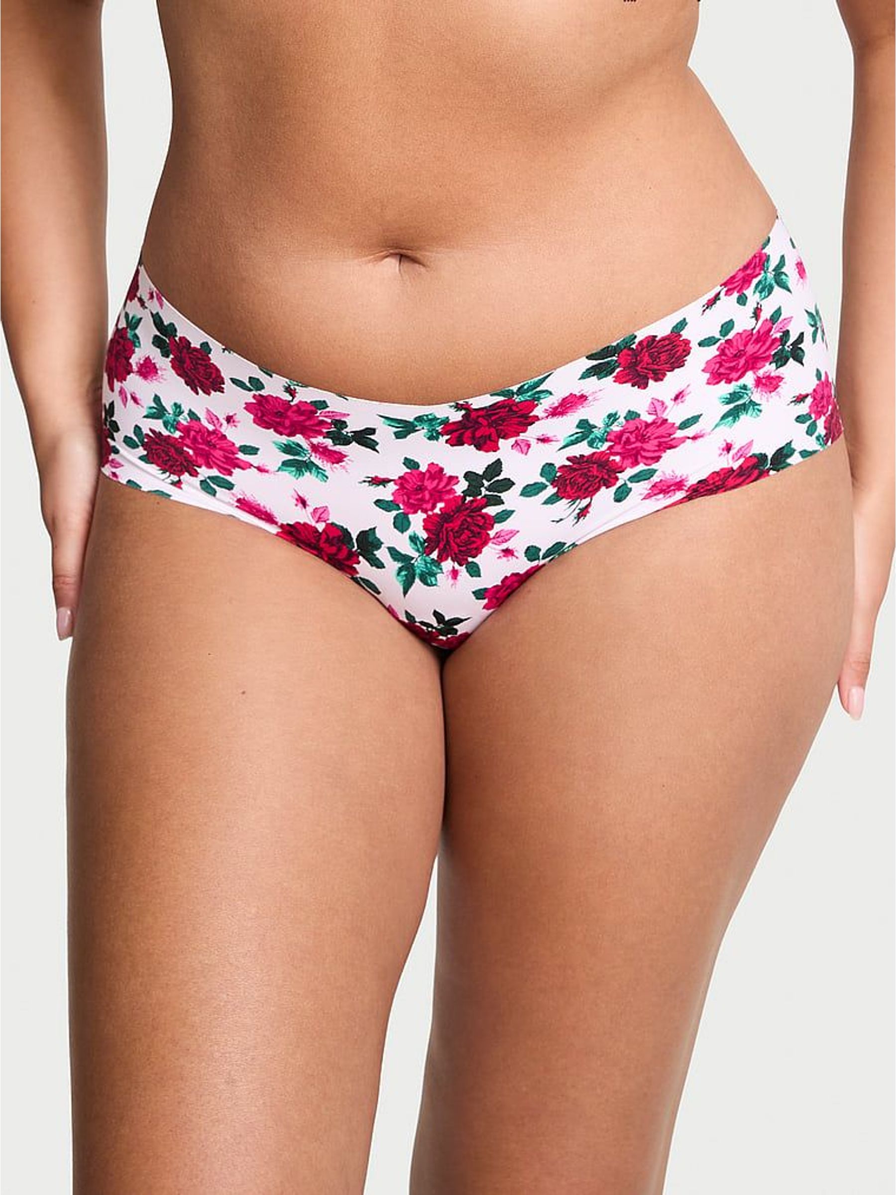 Winter White Floral Cheeky Print Knickers (H52110) | €11.50