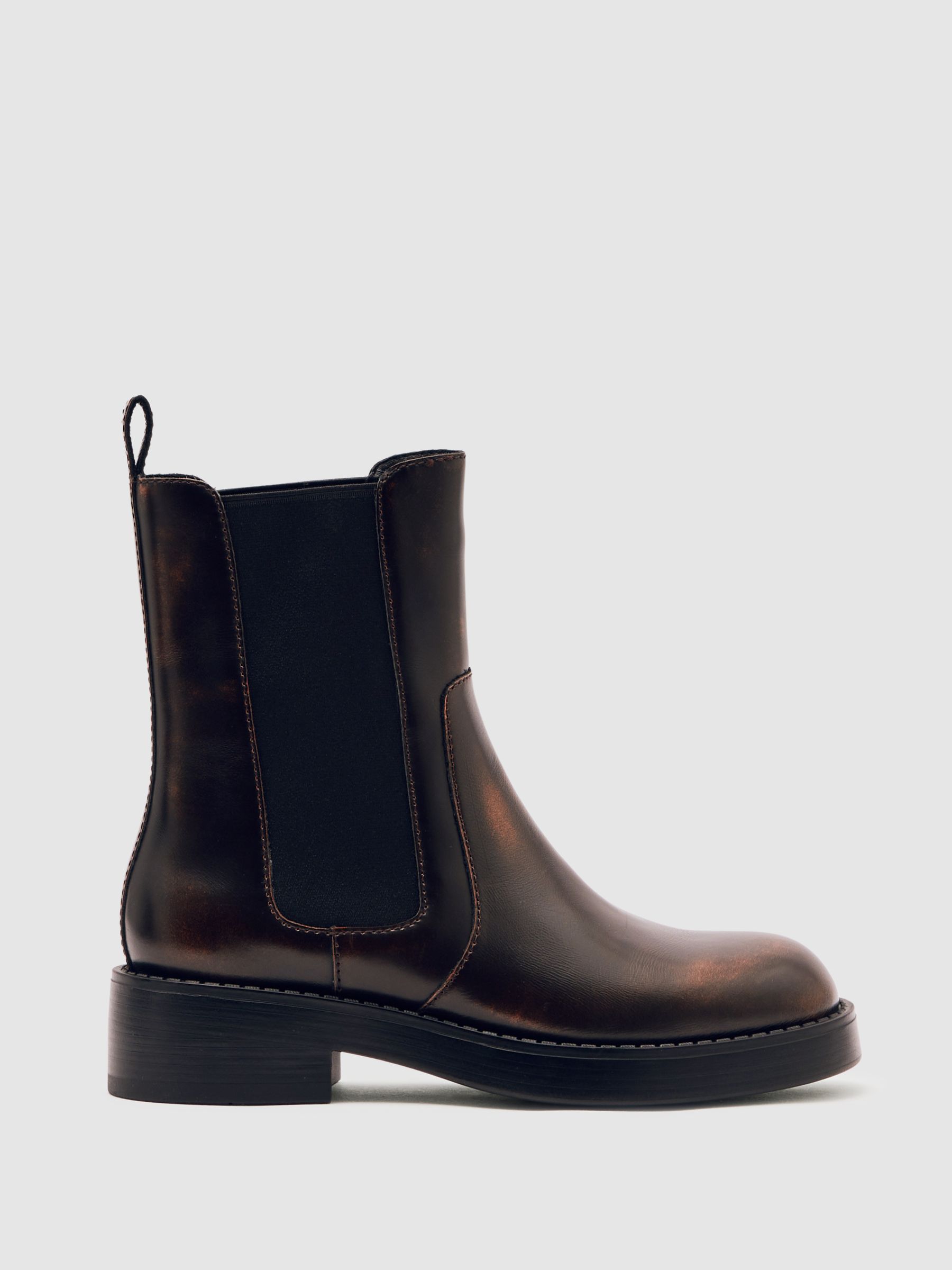 Leather Chelsea Boots in Brown (H52173) | CA$445