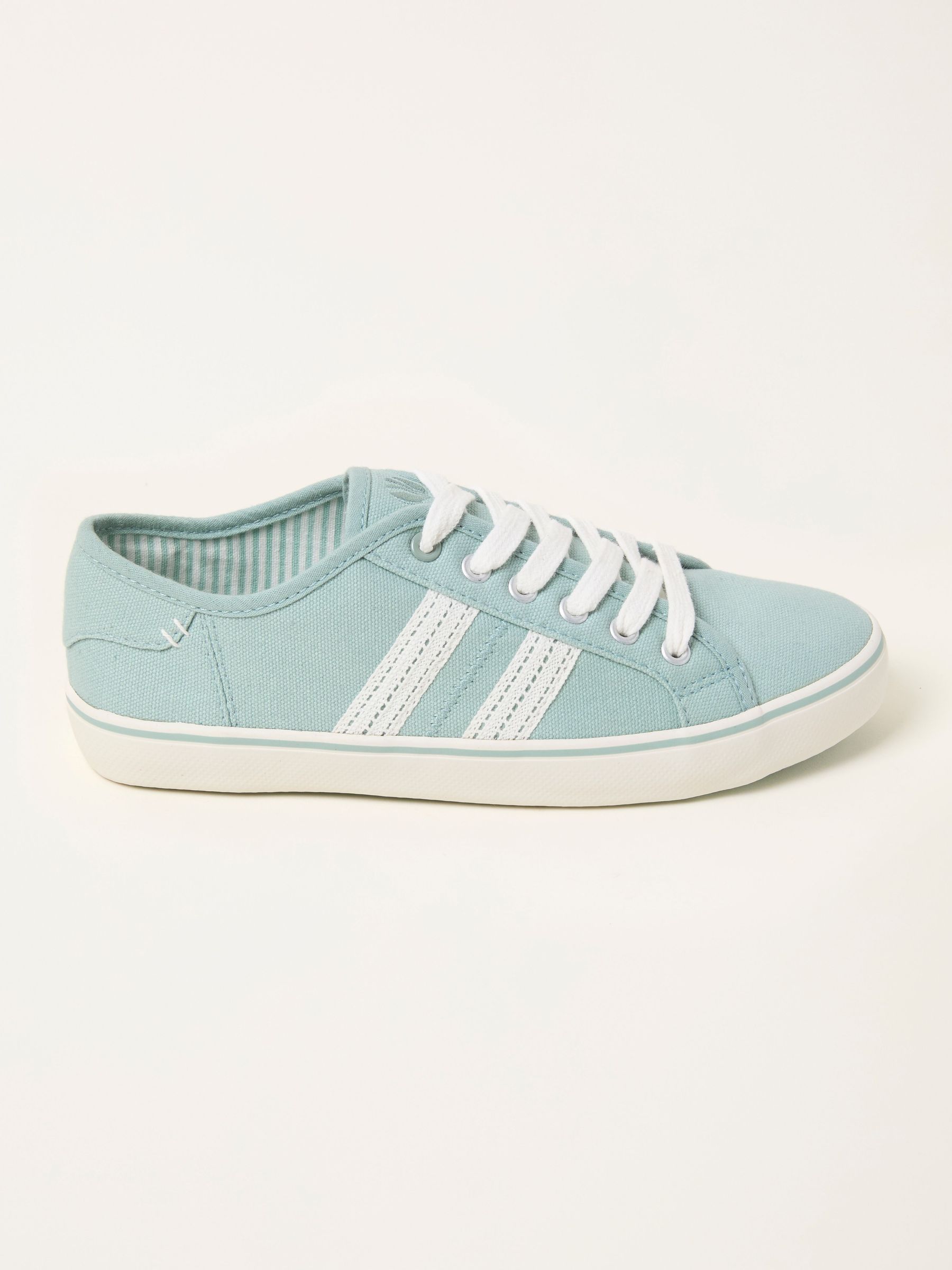 Lola Green Haze Canvas Trainer (H54589) | $74