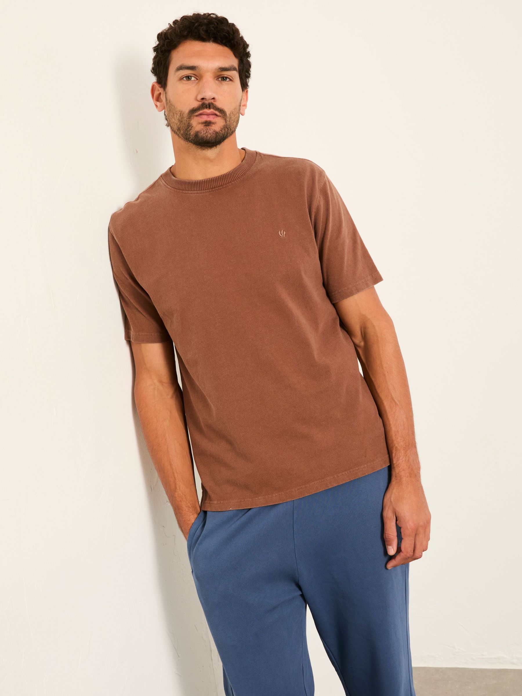 Alton Brown Heavyweight Relaxed Fit T-Shirt (H59477) | $53