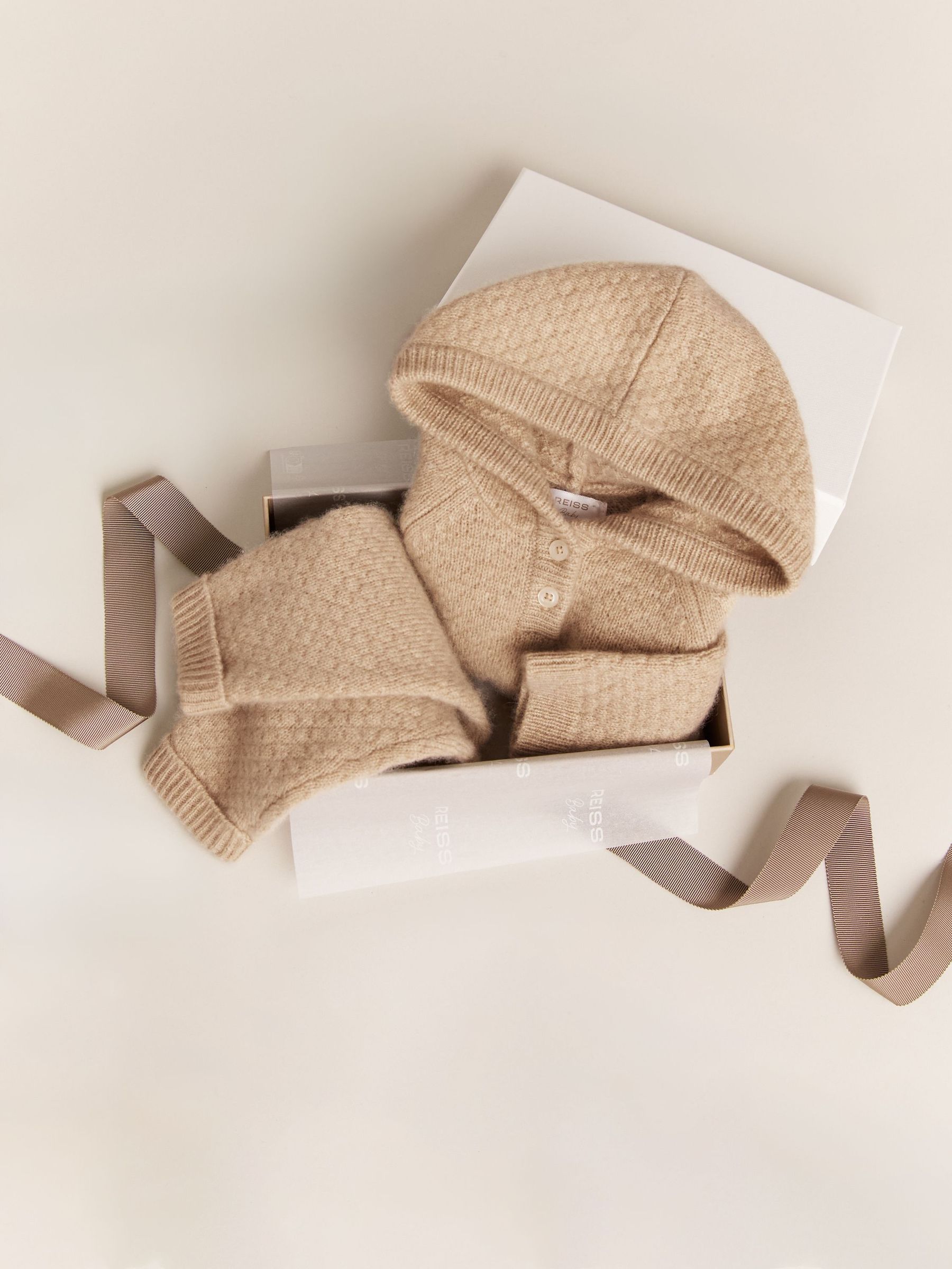 100% Cashmere Hoodie and Leggings Set in Neutral (H60486) | $175