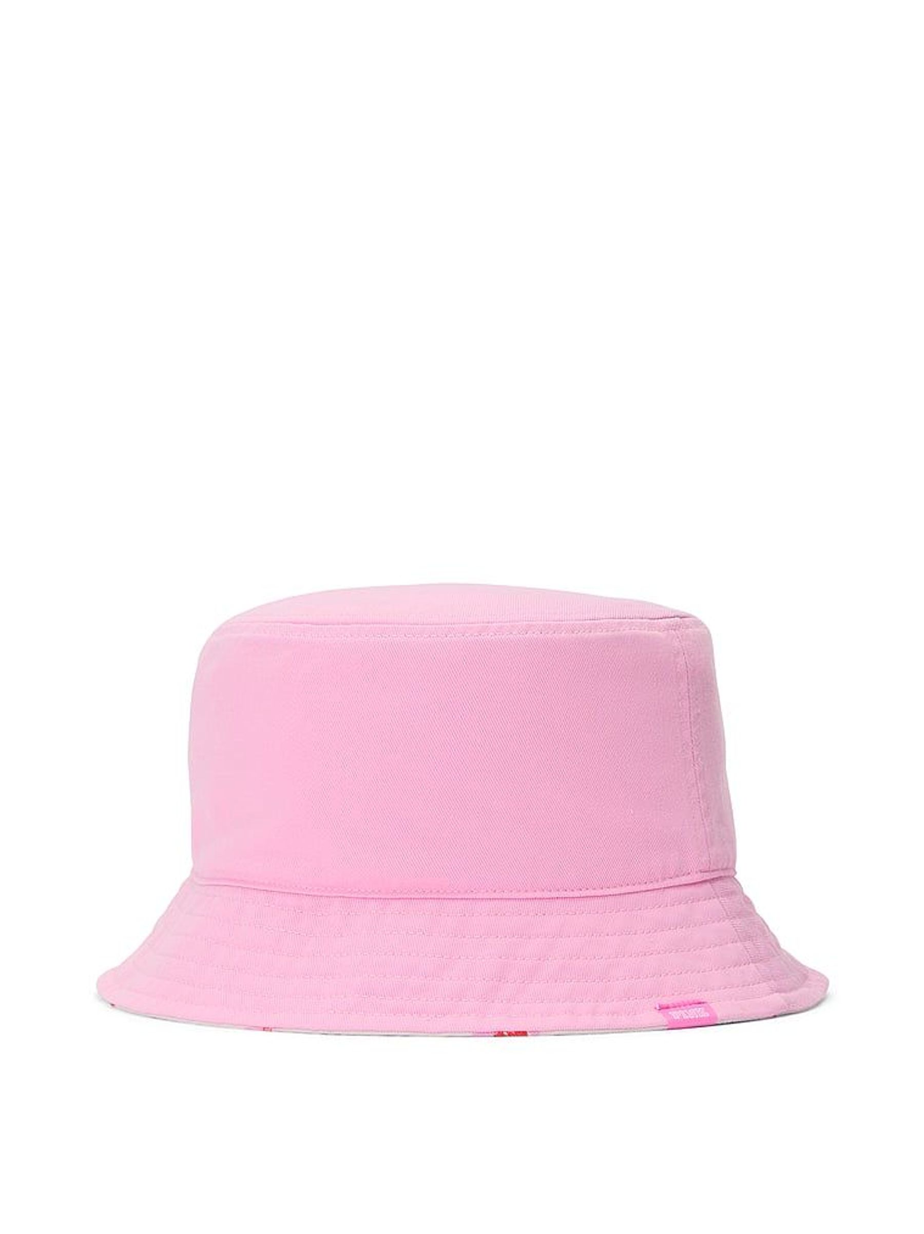Lollipop Pink Floral Reversible Bucket Hat (H62119) | €29