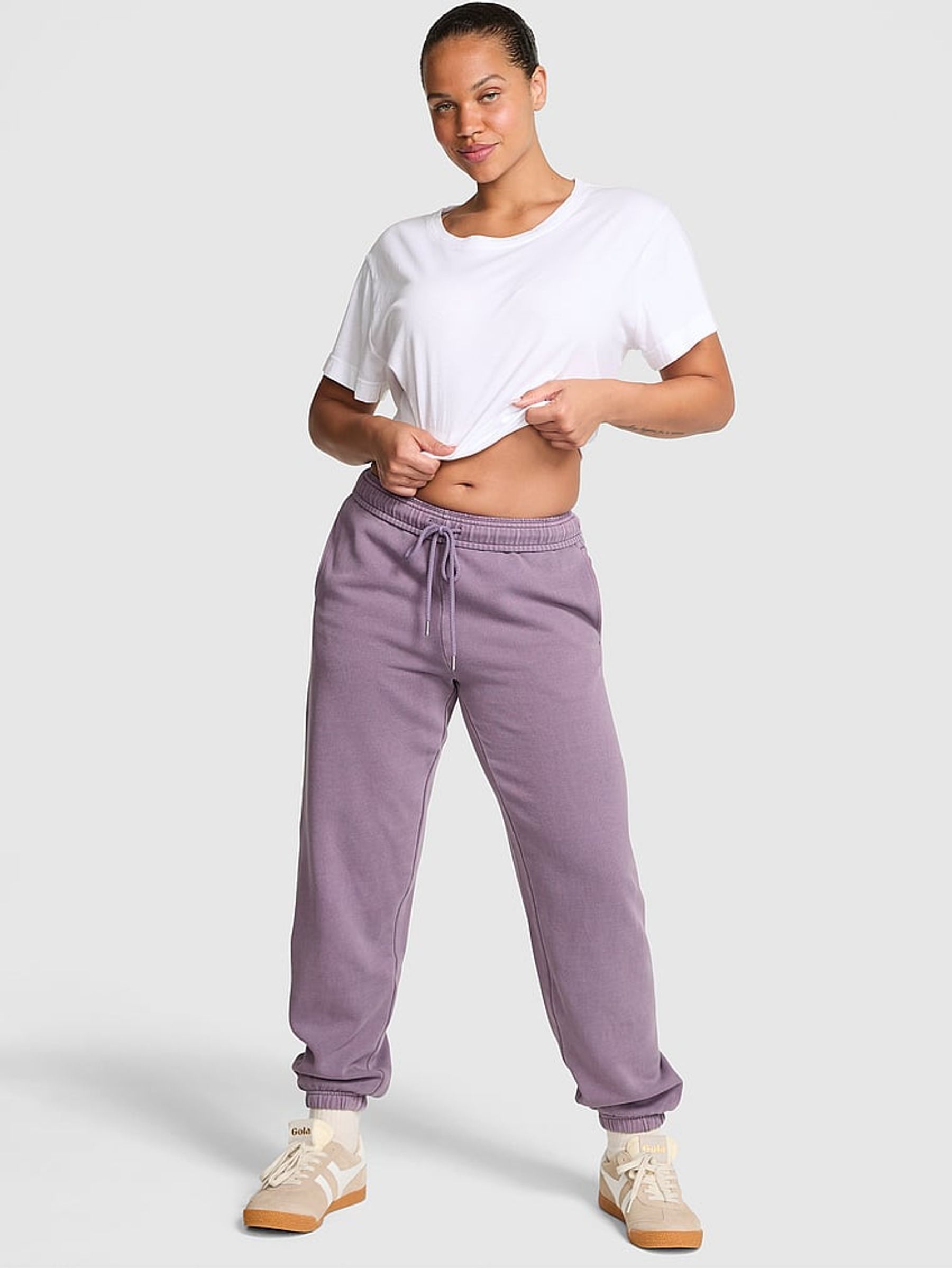 Frozen Plum Purple Fleece Joggers (H64841) | €71