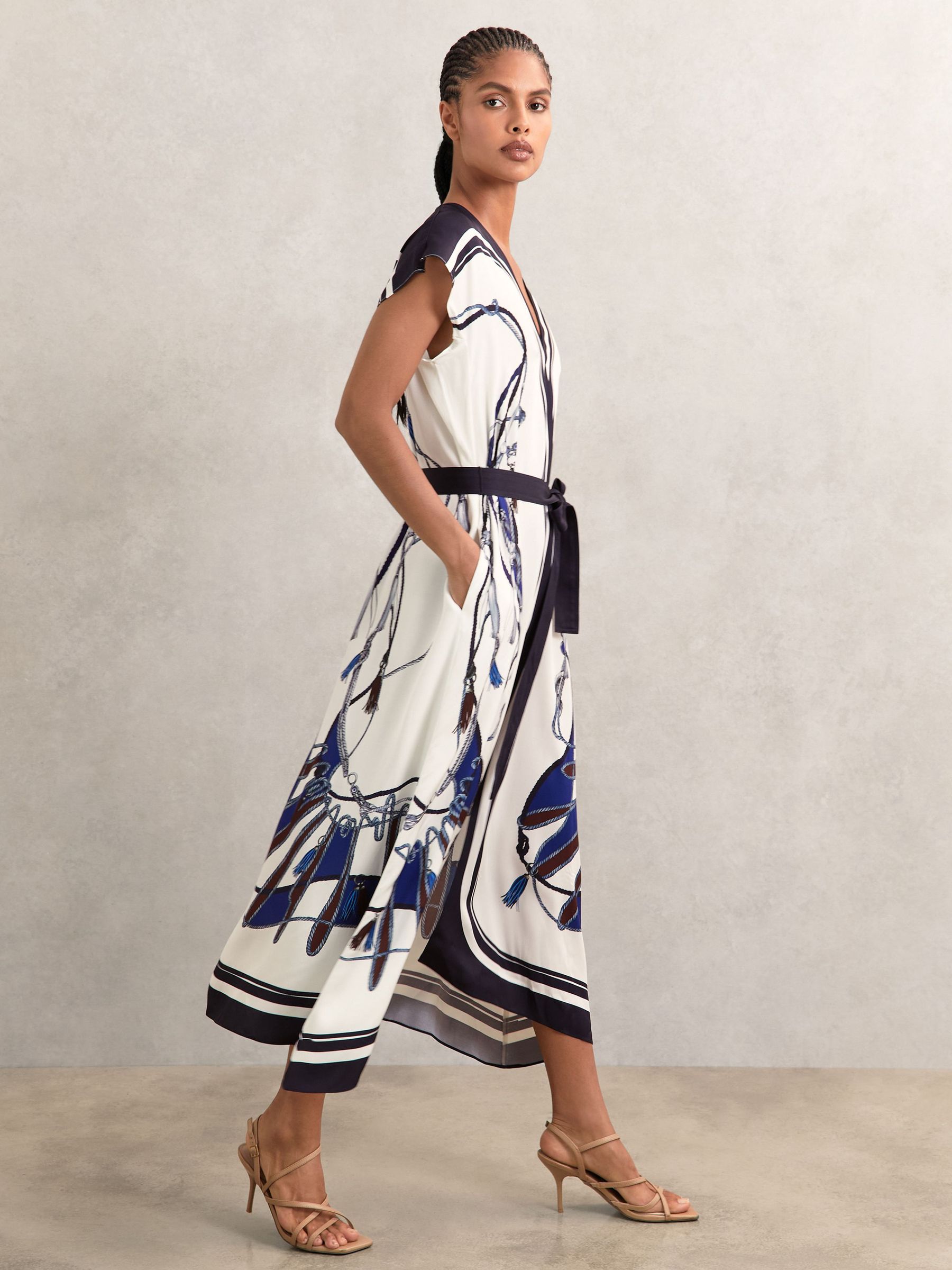 Blue Midi Dresses | Reiss USA
