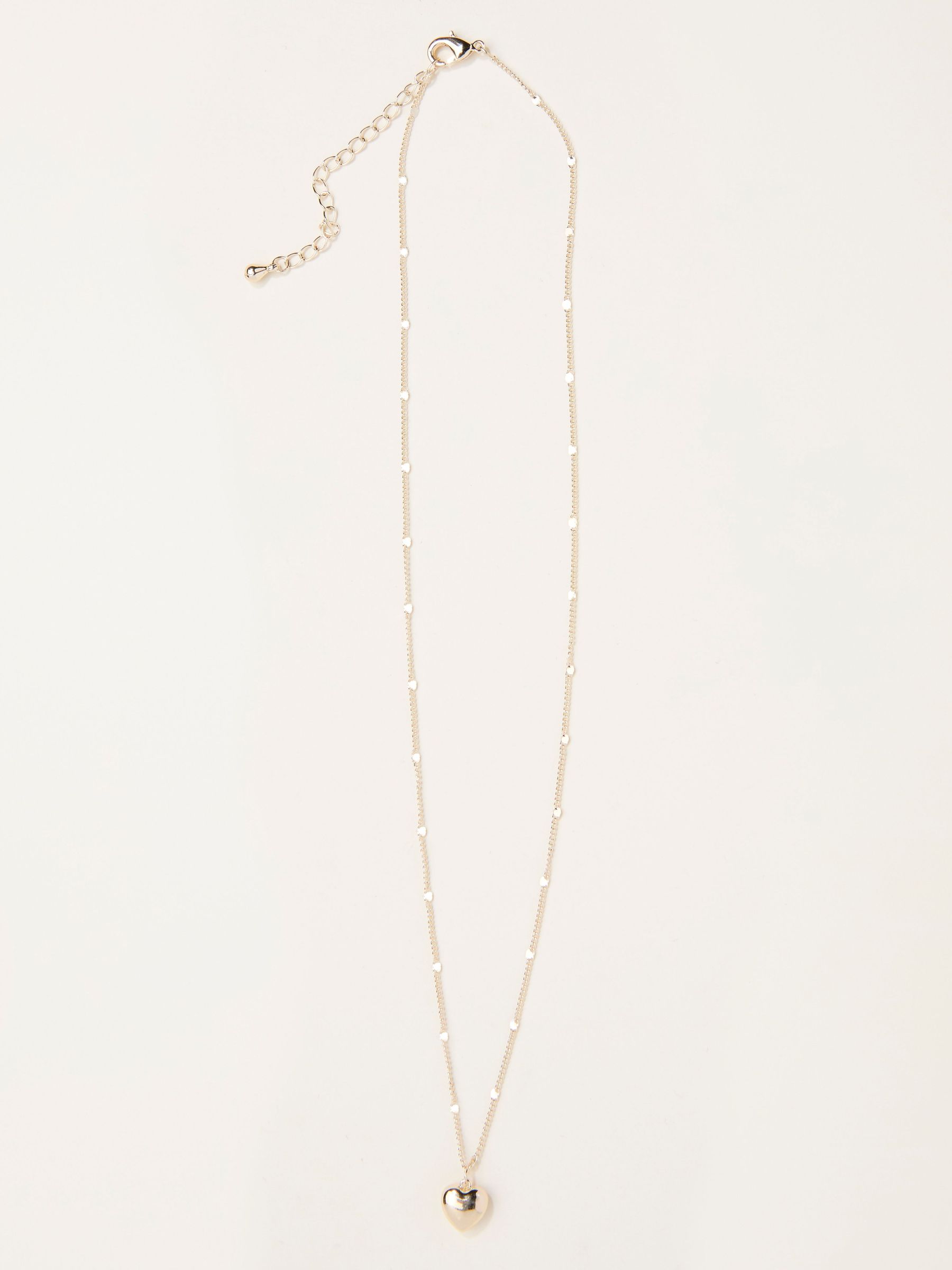 Gold Tone Heart Necklace (H68376) | €19