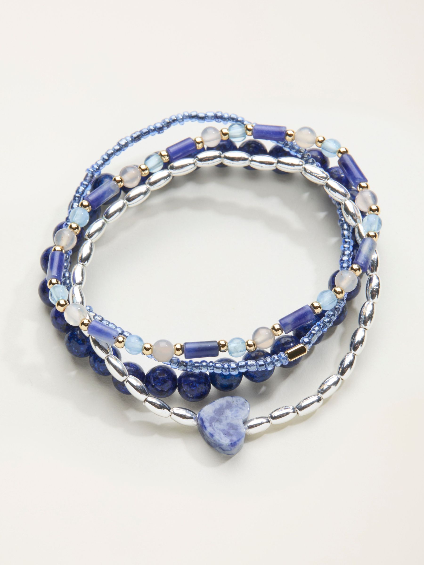 Blue Multi Stretch Bracelets (H68379) | €21.50