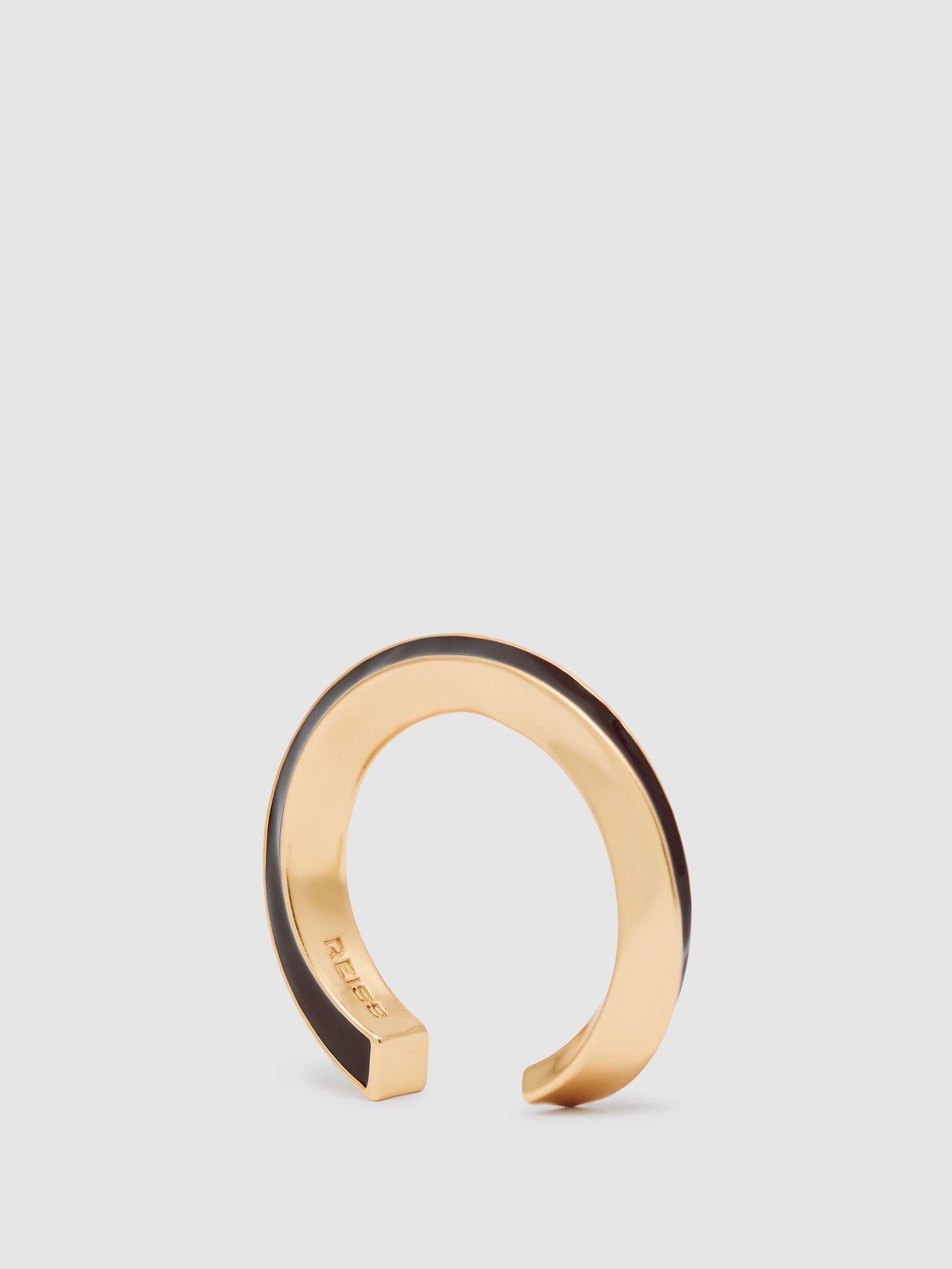 Tone Twist Enamel Cuff Bracelet in Gold (H71032) | €110