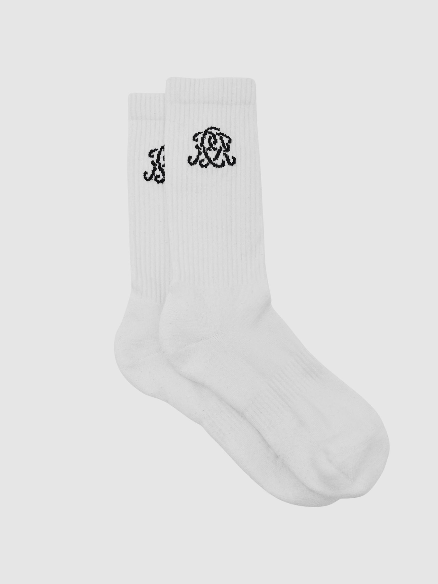 Socks in White (H71770) | 100 QAR