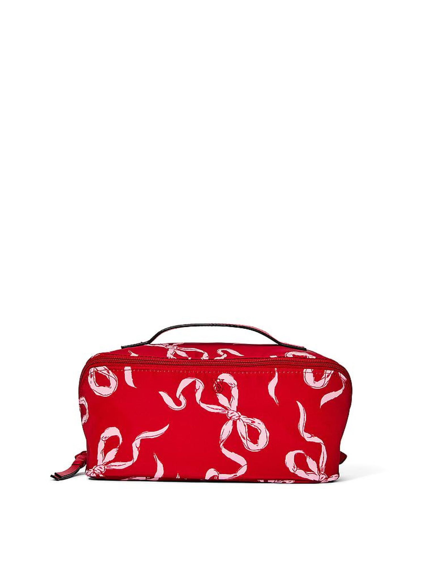 Lipstick Red Bows Expandable Travel Make-Up Bags 3 Piece (H73412) | €51
